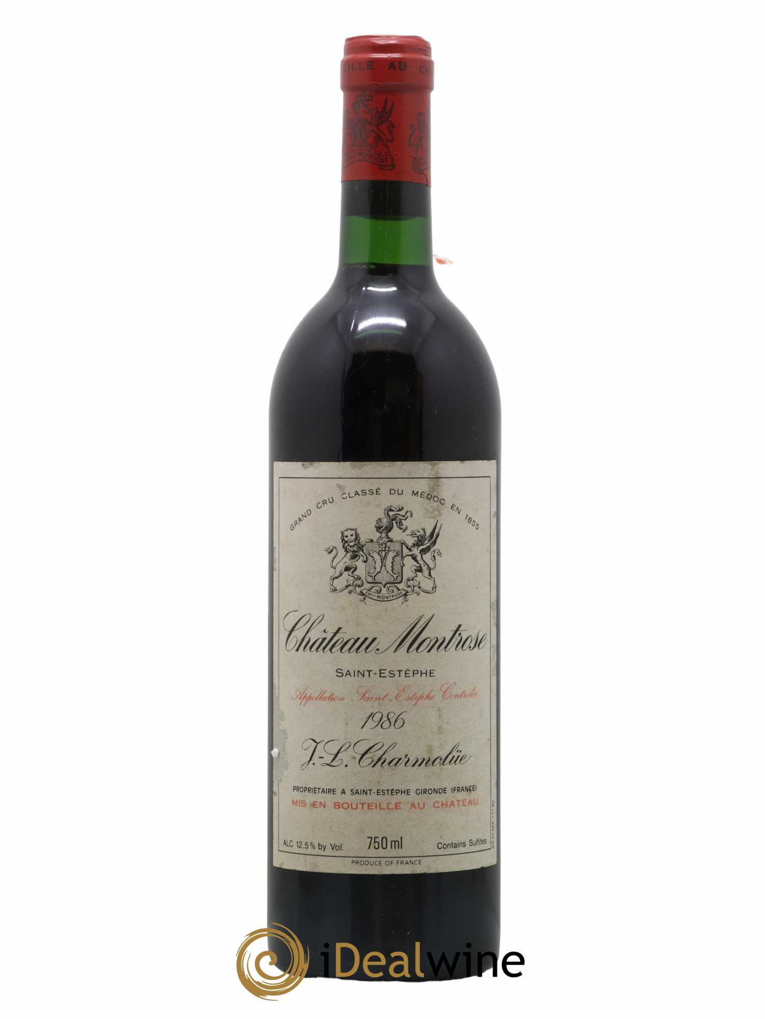 Château Montrose 2ème Grand Cru Classé 1986 - Lot de 1 bouteille - 0