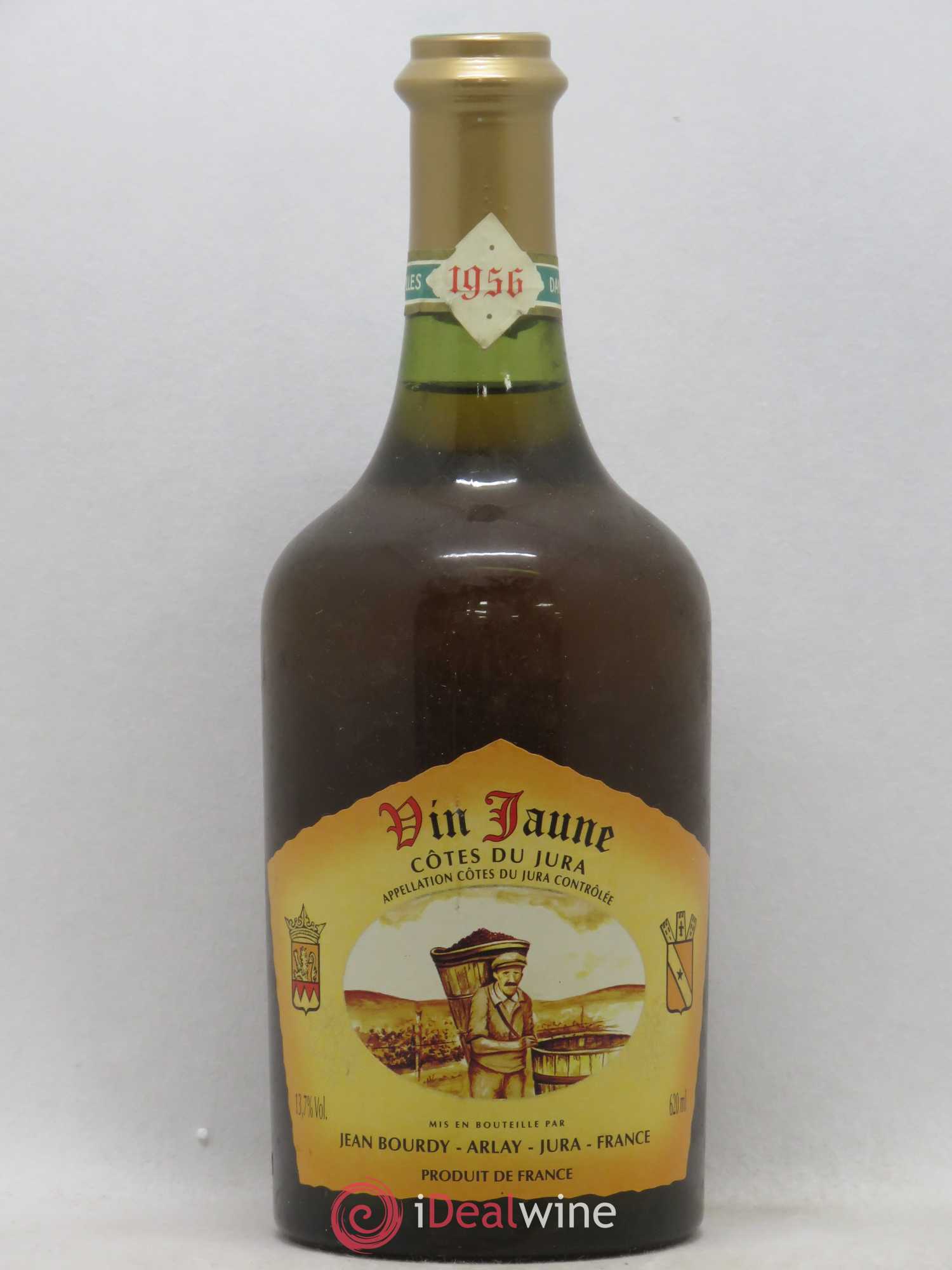 Côtes du Jura Vin Jaune Jean Bourdy (sans prix de réserve) 1956 - Lot de 1 bouteille - 0