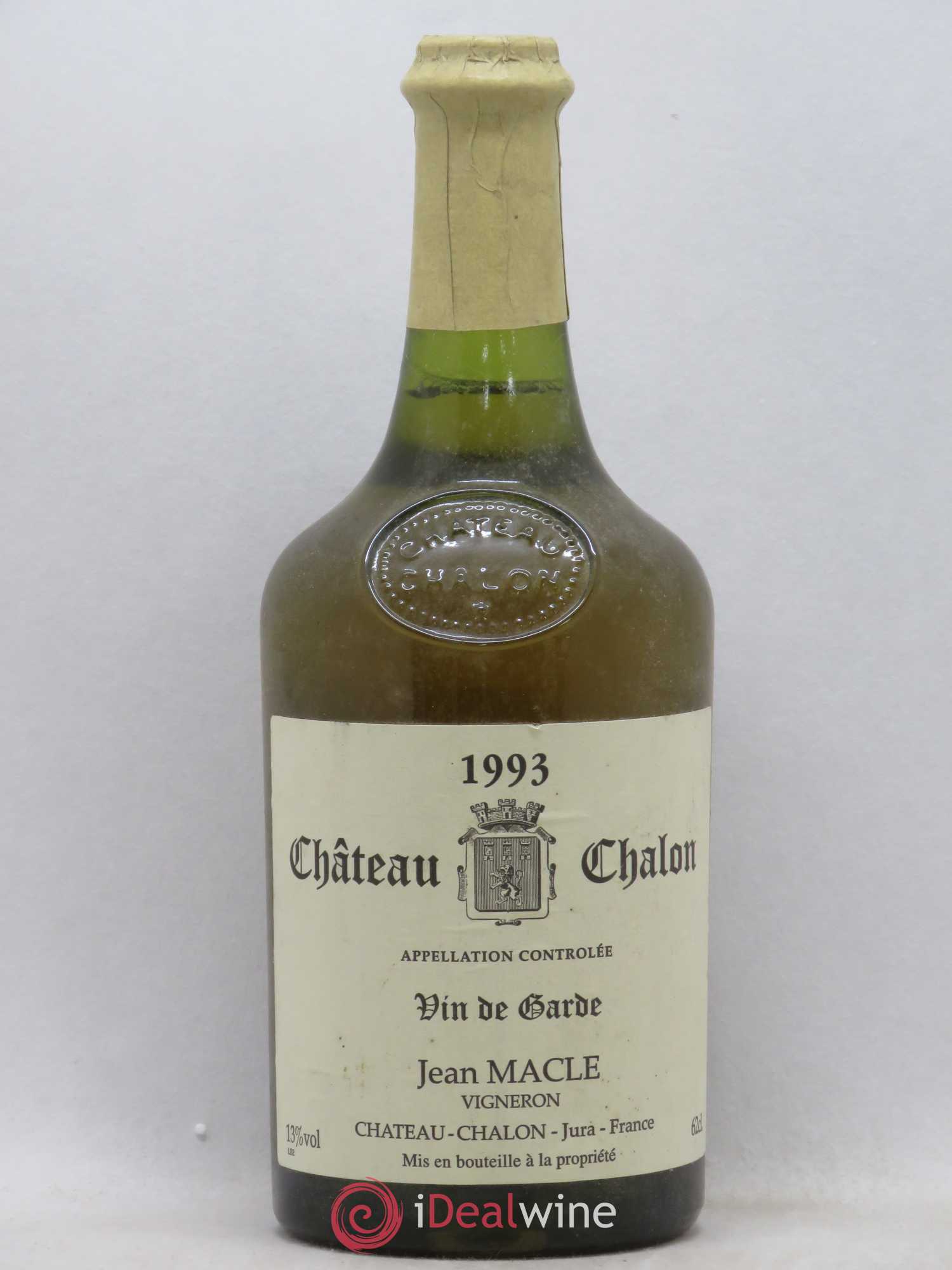 Château-Chalon Jean Macle (no reserve) 1993 - Lot of 1 bottle - 0