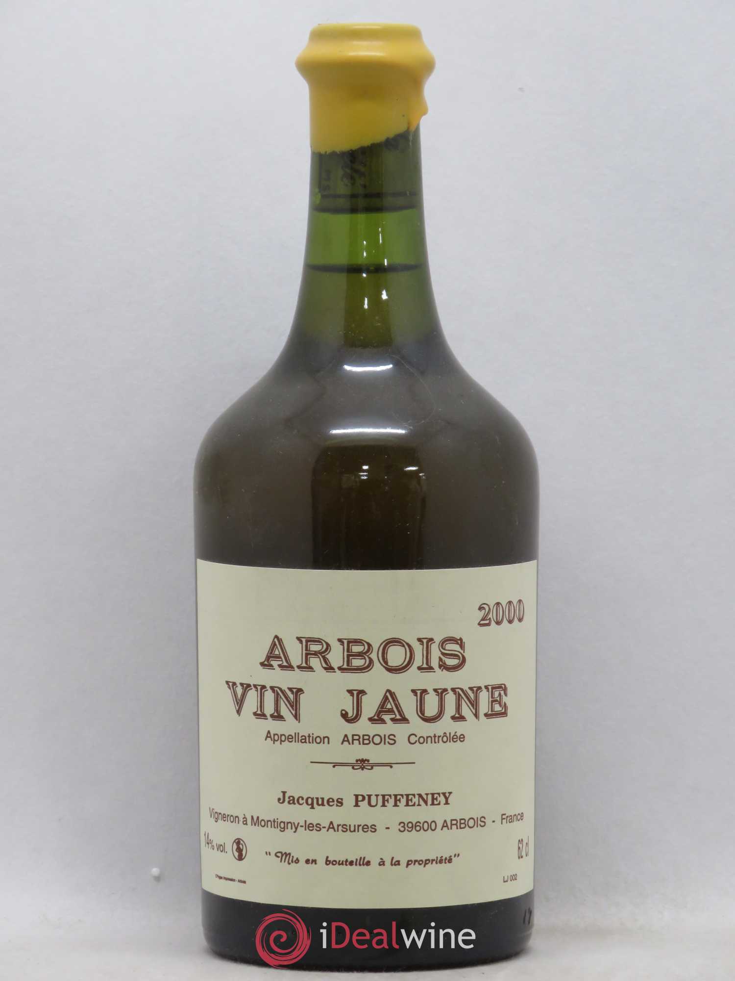 Arbois Vin Jaune Jacques Puffeney (sans prix de réserve) 2000 - Lot de 1 bouteille - 0