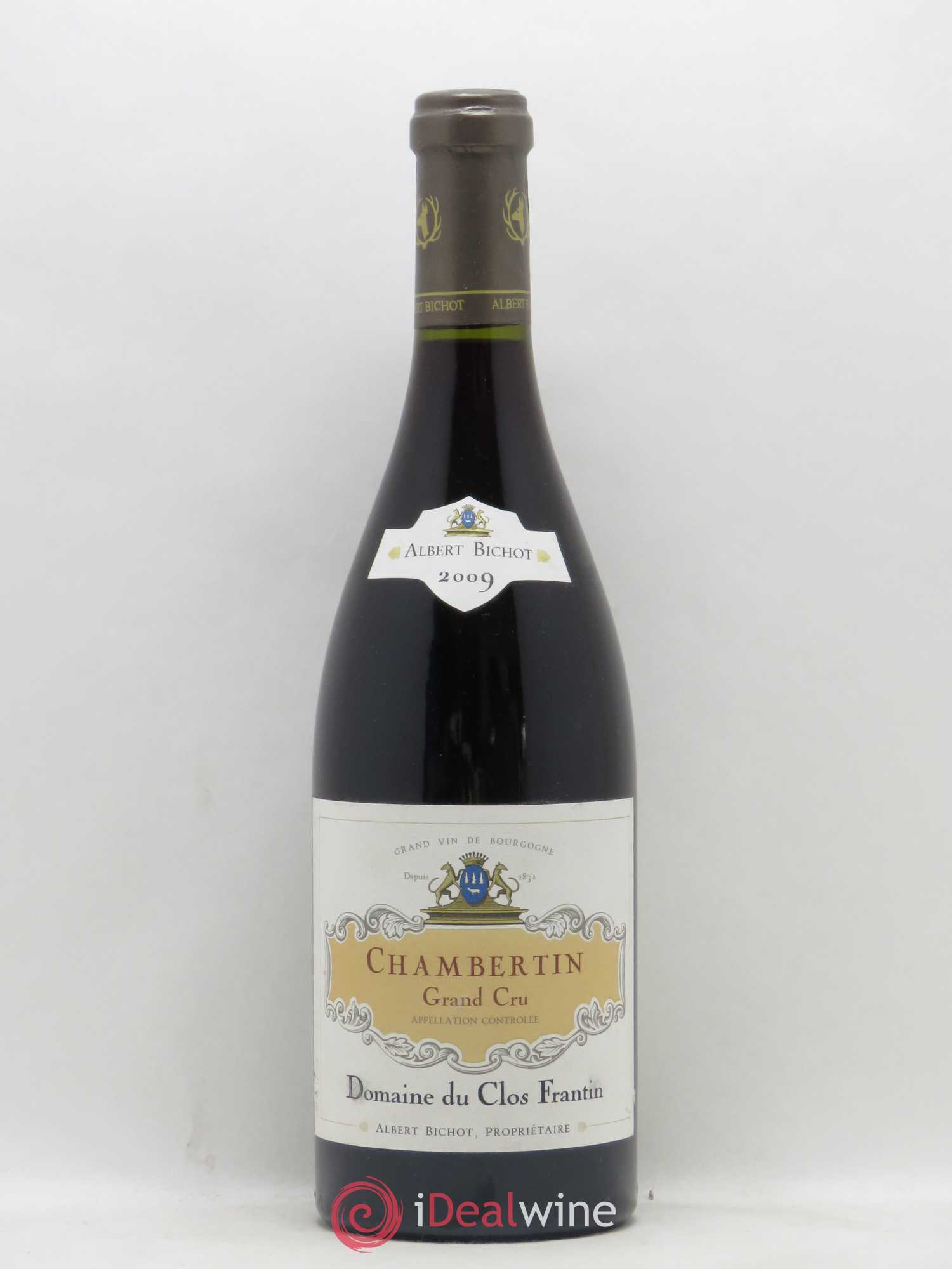 Chambertin Grand Cru Clos Frantin - Albert Bichot (sans prix de réserve) 2009 - Lot de 1 bouteille - 0