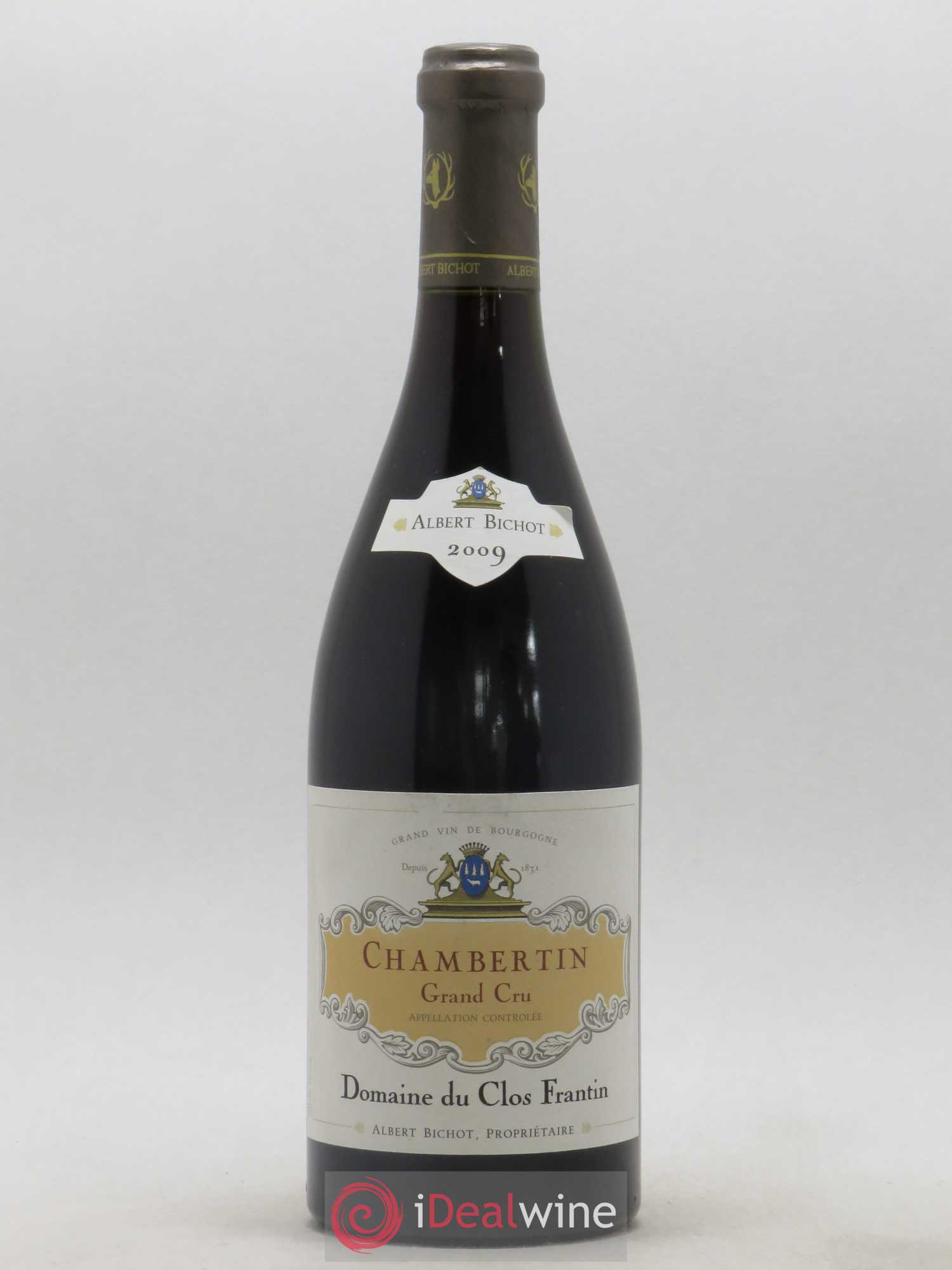 Chambertin Grand Cru Clos Frantin - Albert Bichot (sans prix de réserve) 2009 - Lot de 1 bouteille - 0