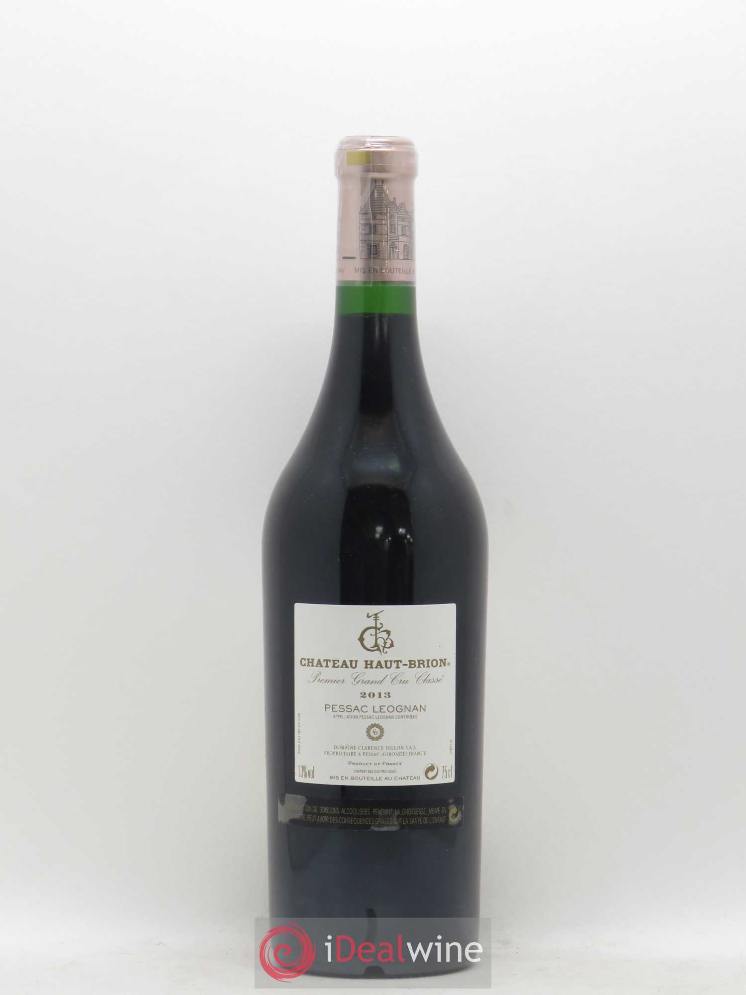 Château Haut Brion 1er Grand Cru Classé  (sans prix de réserve) 2013 - Lot de 1 bouteille - 1