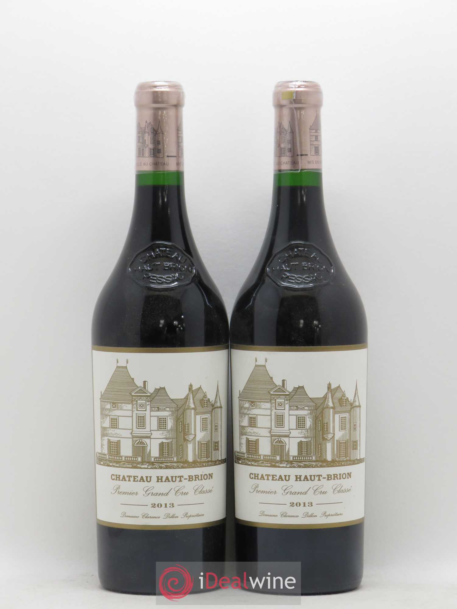 Château Haut Brion 1er Grand Cru Classé (sans prix de réserve) 2013 - Lot de 2 bouteilles - 0