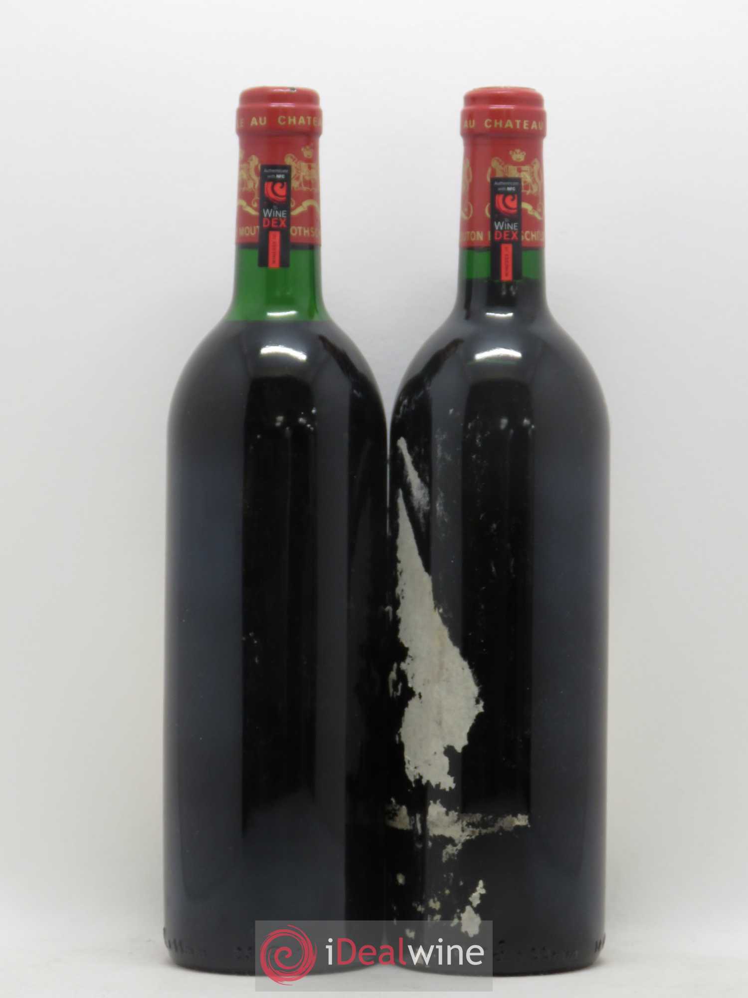 Château Mouton Rothschild 1er Grand Cru Classé (sans prix de réserve) 1986 - Lot de 2 bouteilles - 1
