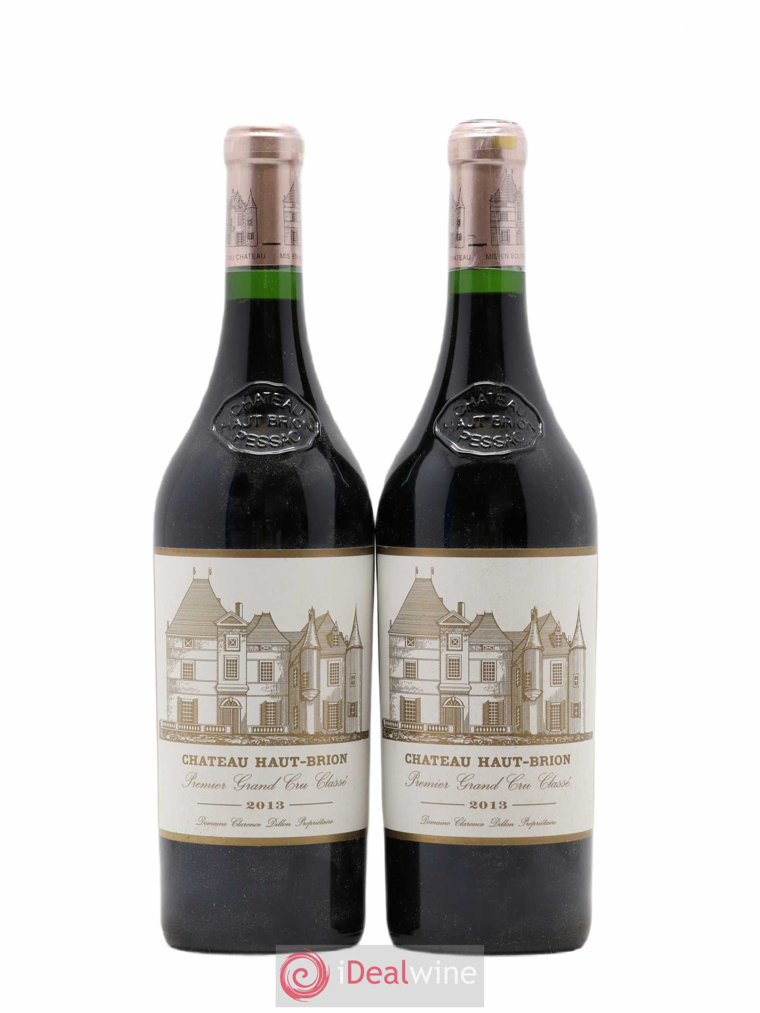 Château Haut Brion 1er Grand Cru Classé (sans prix de réserve) 2013 - Lot de 2 bouteilles - 0