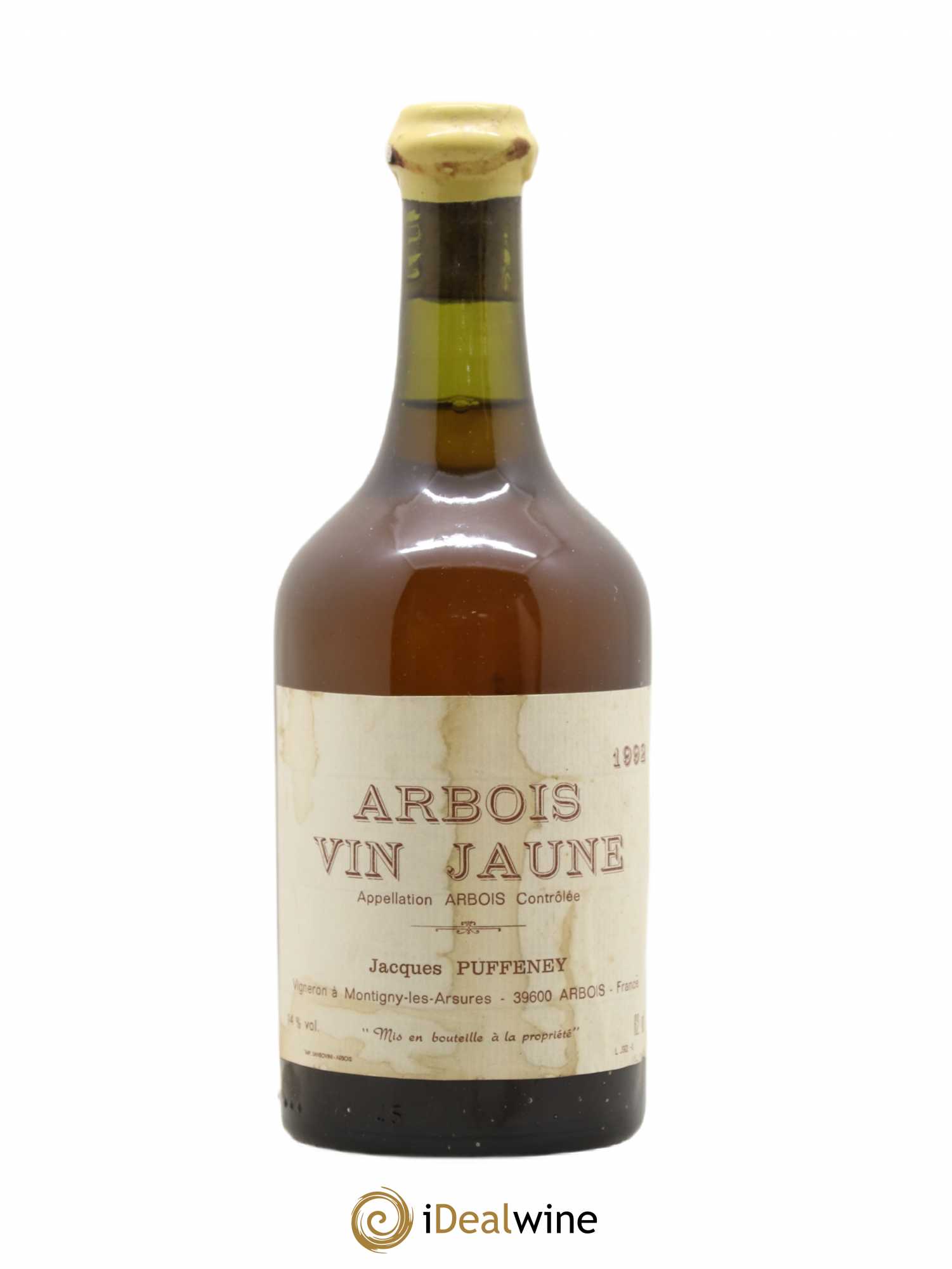 Arbois Vin Jaune Jacques Puffeney (sans prix de réserve) 1992 - Lot de 1 bouteille - 0