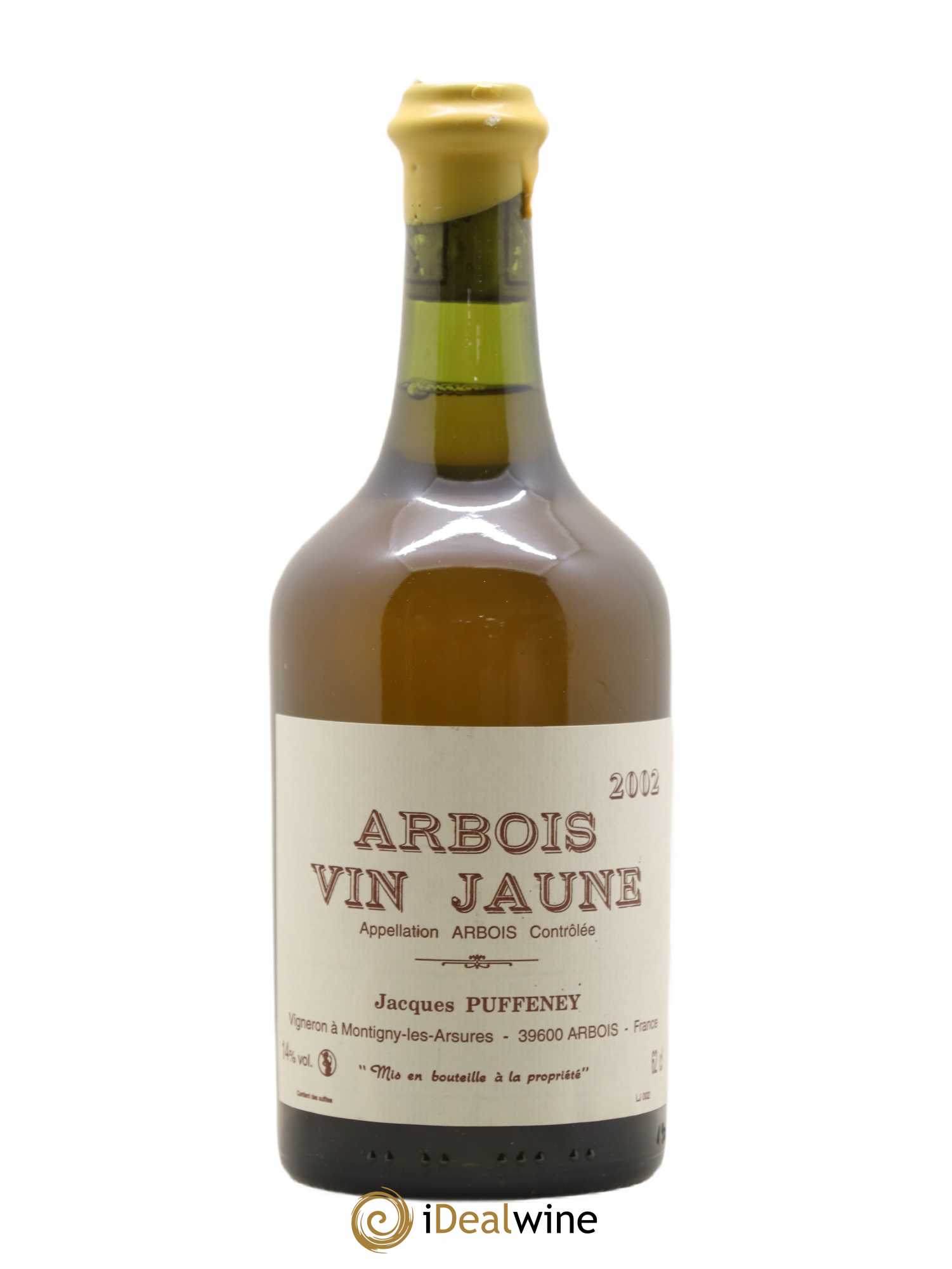Arbois Vin Jaune Jacques Puffeney (sans prix de réserve) 2002 - Lot de 1 bouteille - 0