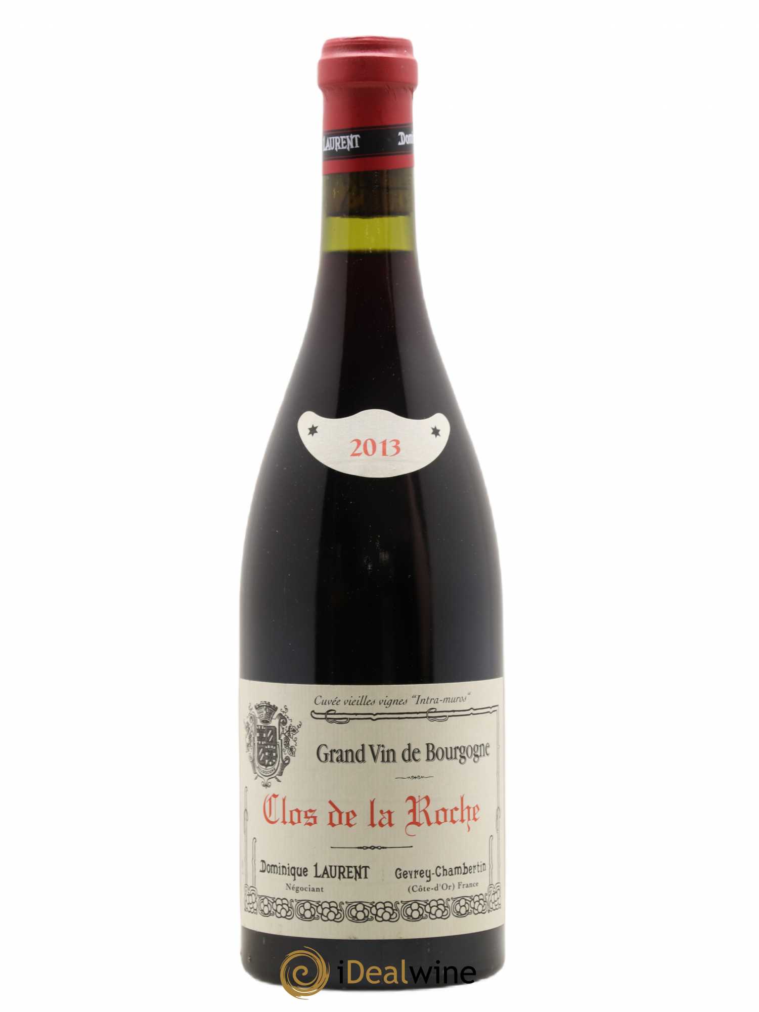 Clos de la Roche Grand Cru Vieilles vignes Intra-muros Dominique Laurent (sans prix de réserve) 2013 - Lot de 1 bouteille - 0