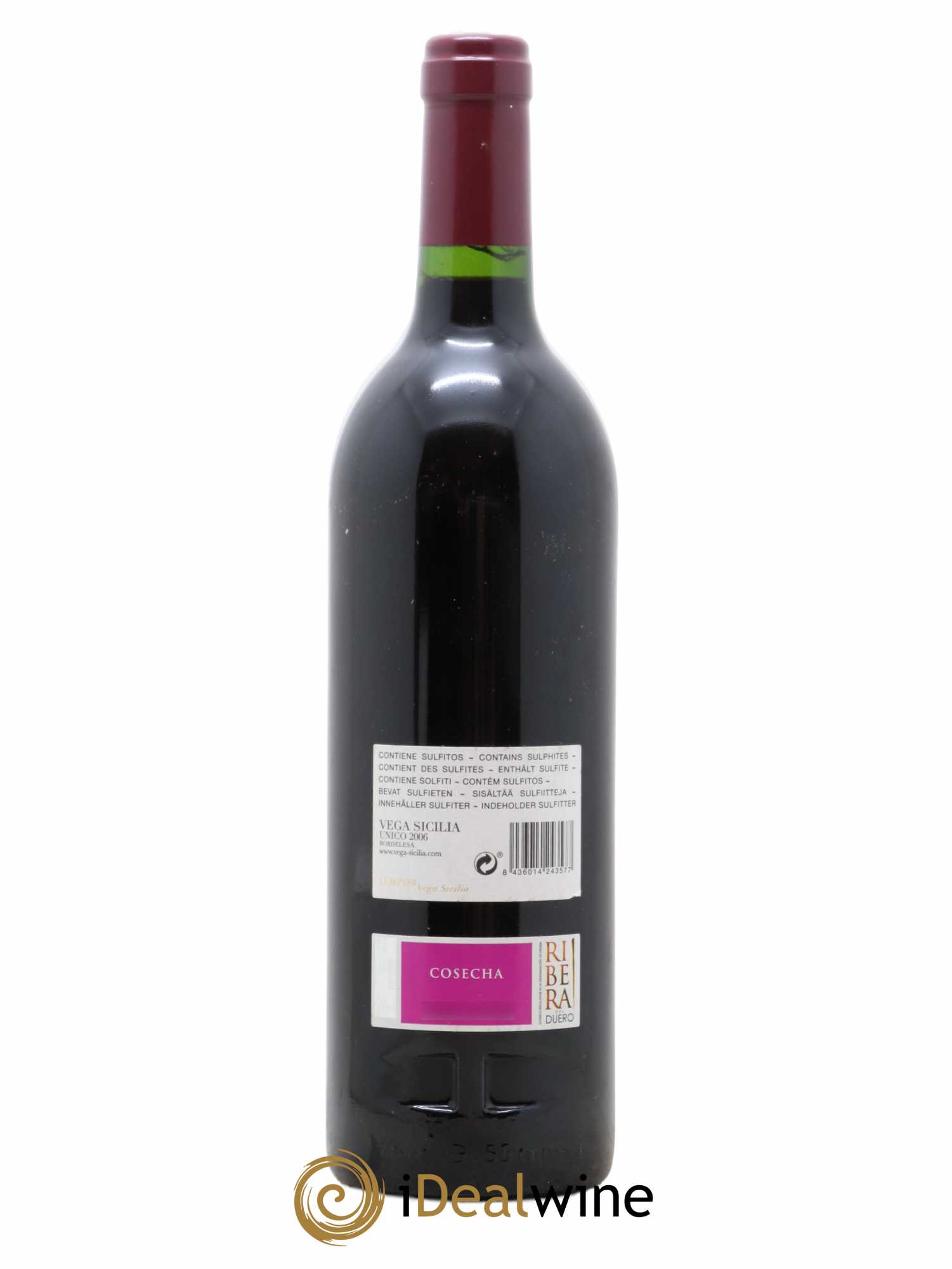 Ribera Del Duero DO Vega Sicilia Unico Famille Alvarez  (sans prix de réserve) 2006 - Lot de 1 bouteille - 1