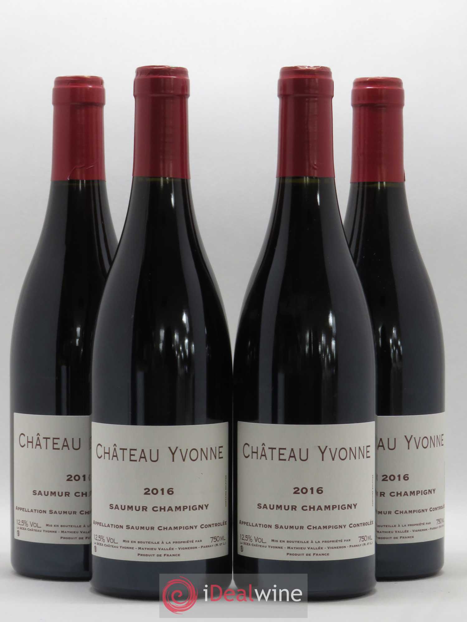 Saumur-Champigny Château Yvonne 2016 - Lot de 4 bouteilles - 0