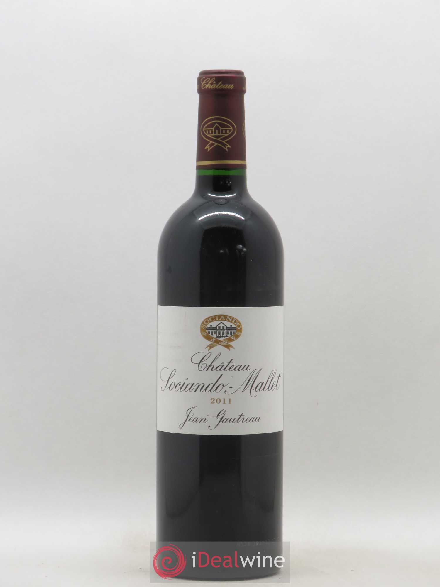 Château Sociando Mallet 2011 - Lot de 1 bouteille - 0