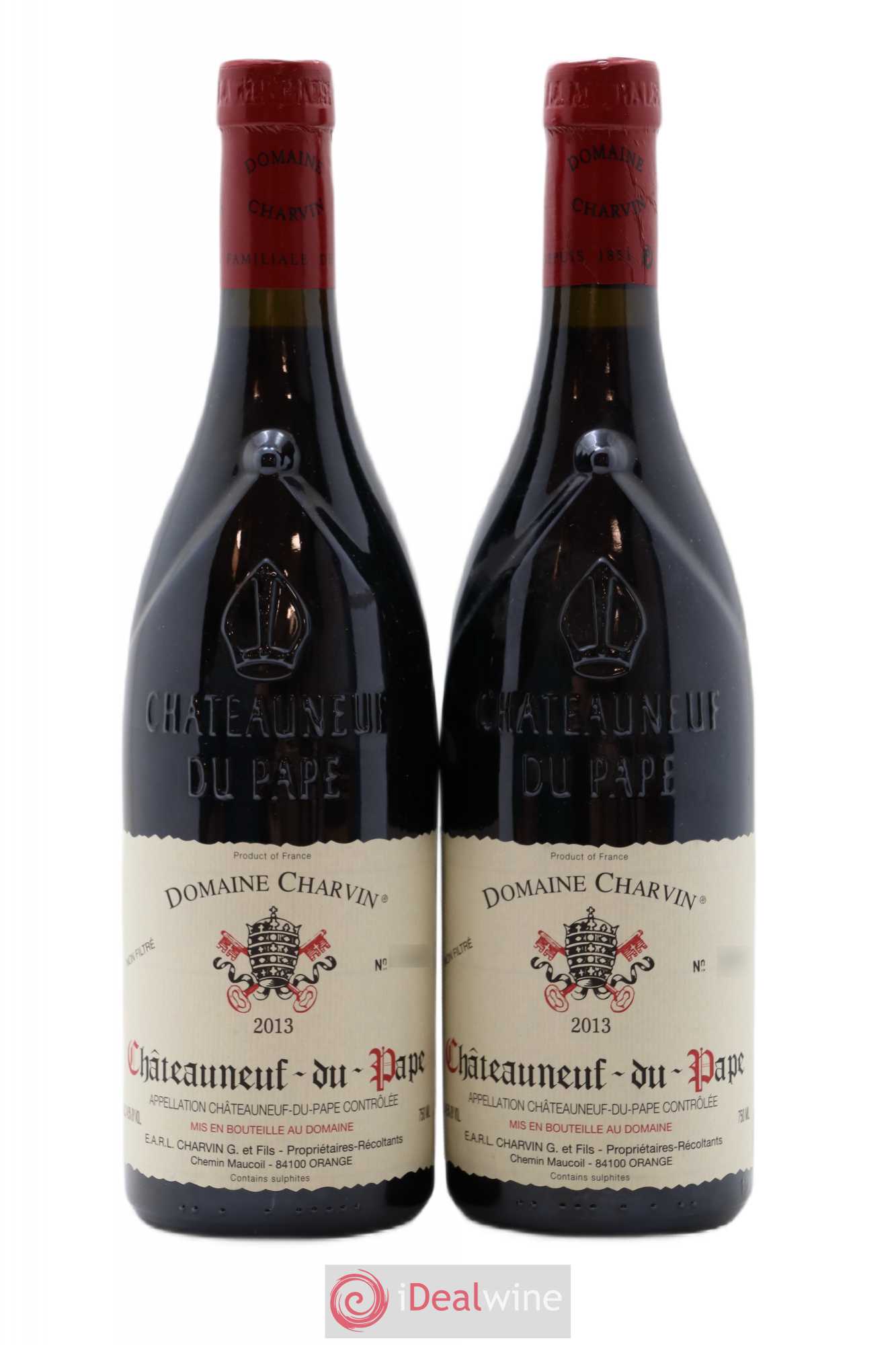 Châteauneuf-du-Pape Charvin (Domaine) 2013 - Lot de 2 bouteilles - 0