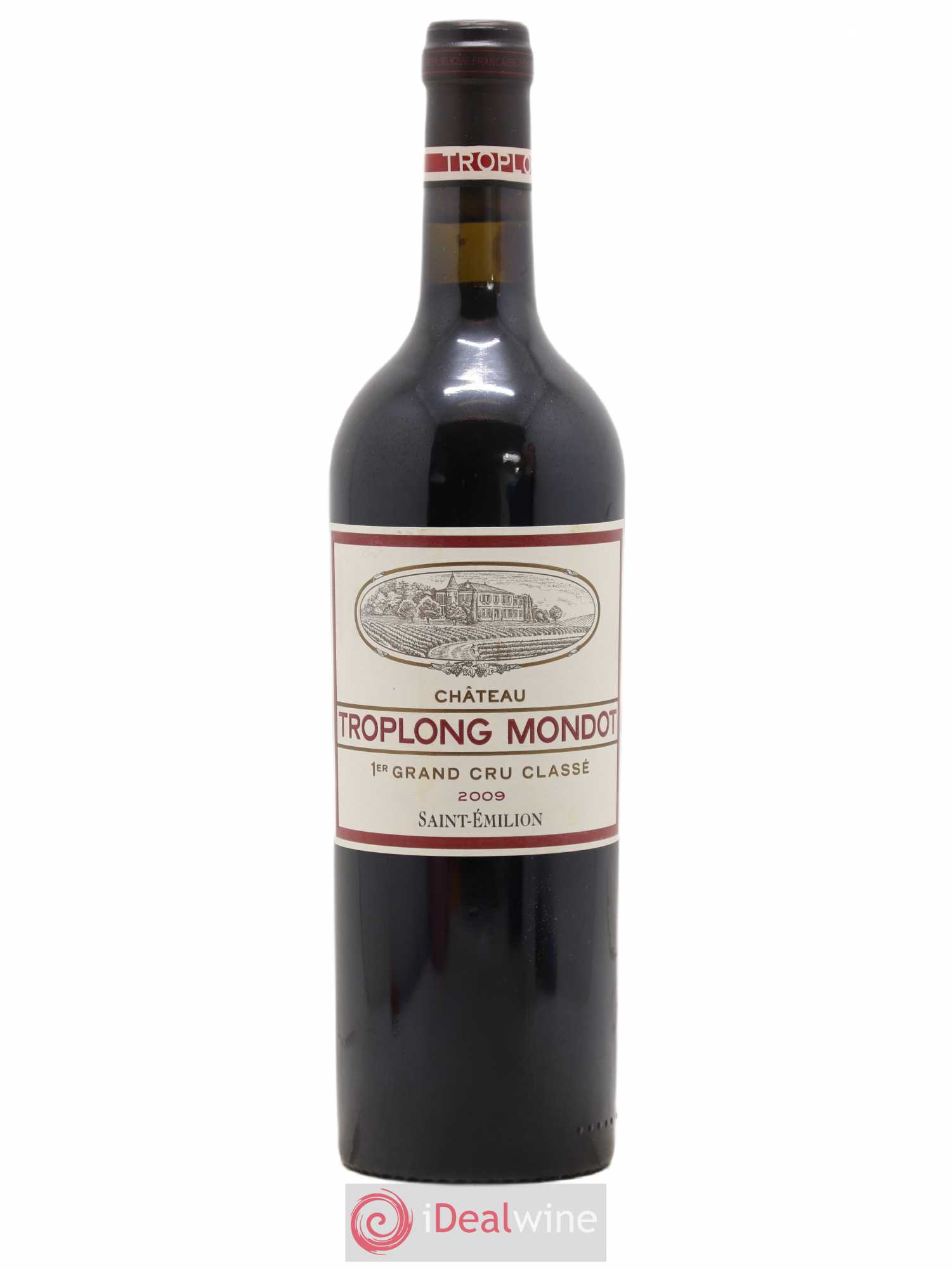 Château Troplong Mondot 1er Grand Cru Classé B 2009 - Lot de 1 bouteille - 0