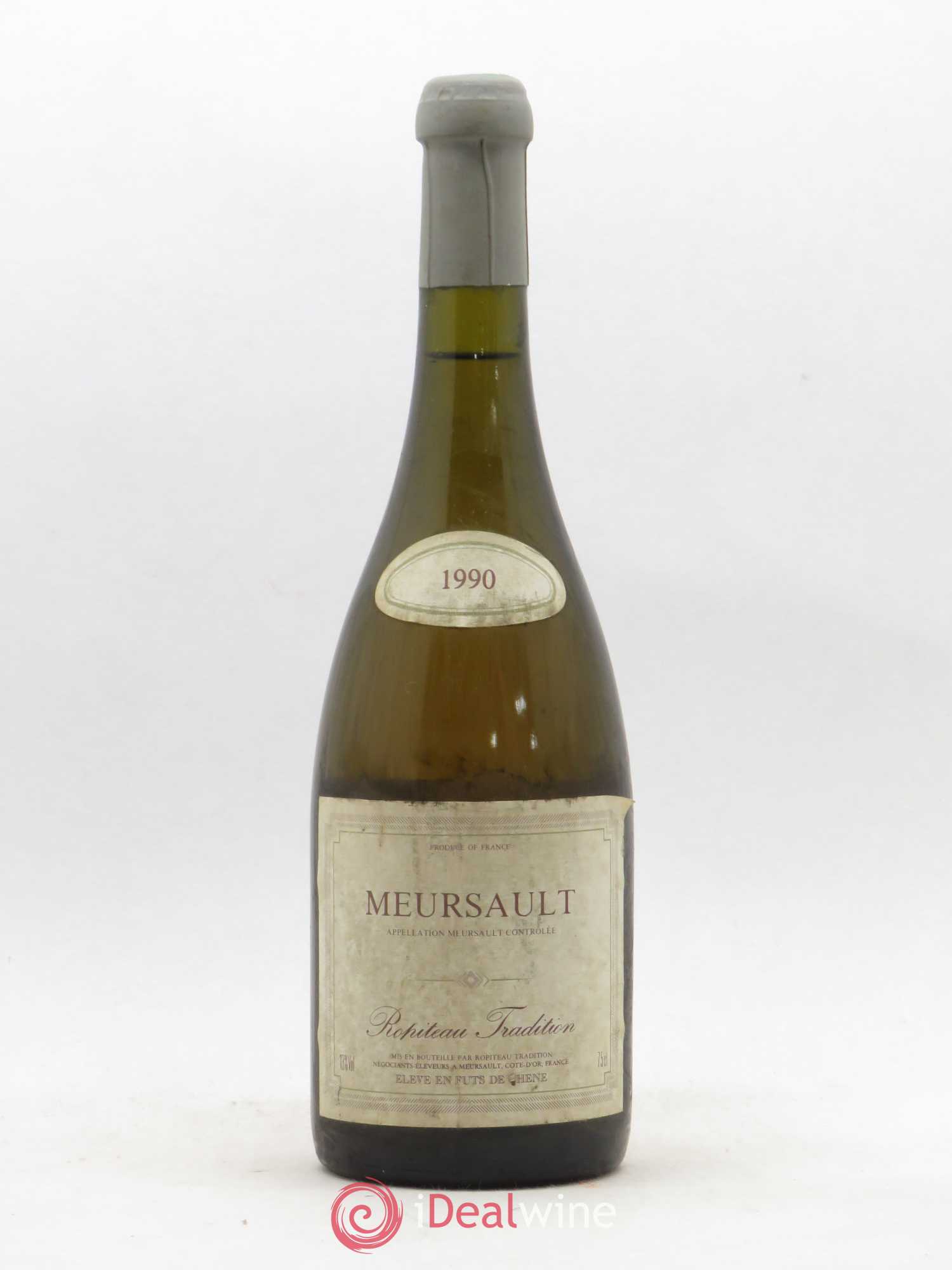 Meursault Tradition Ropiteau 1990 - Lot de 1 bouteille - 0