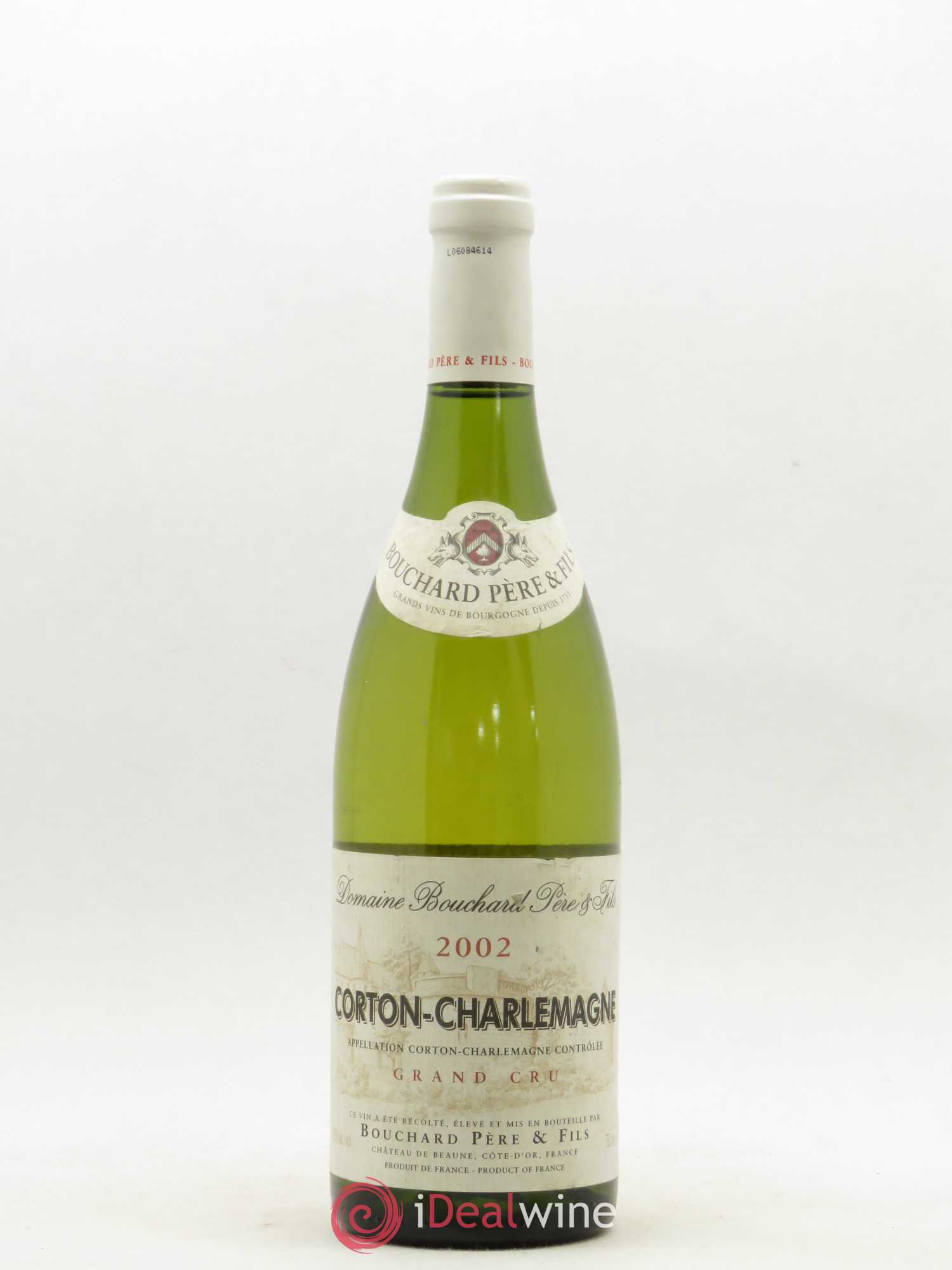 Corton-Charlemagne Grand Cru Bouchard Père & Fils 2002 - Lot de 1 bouteille - 0
