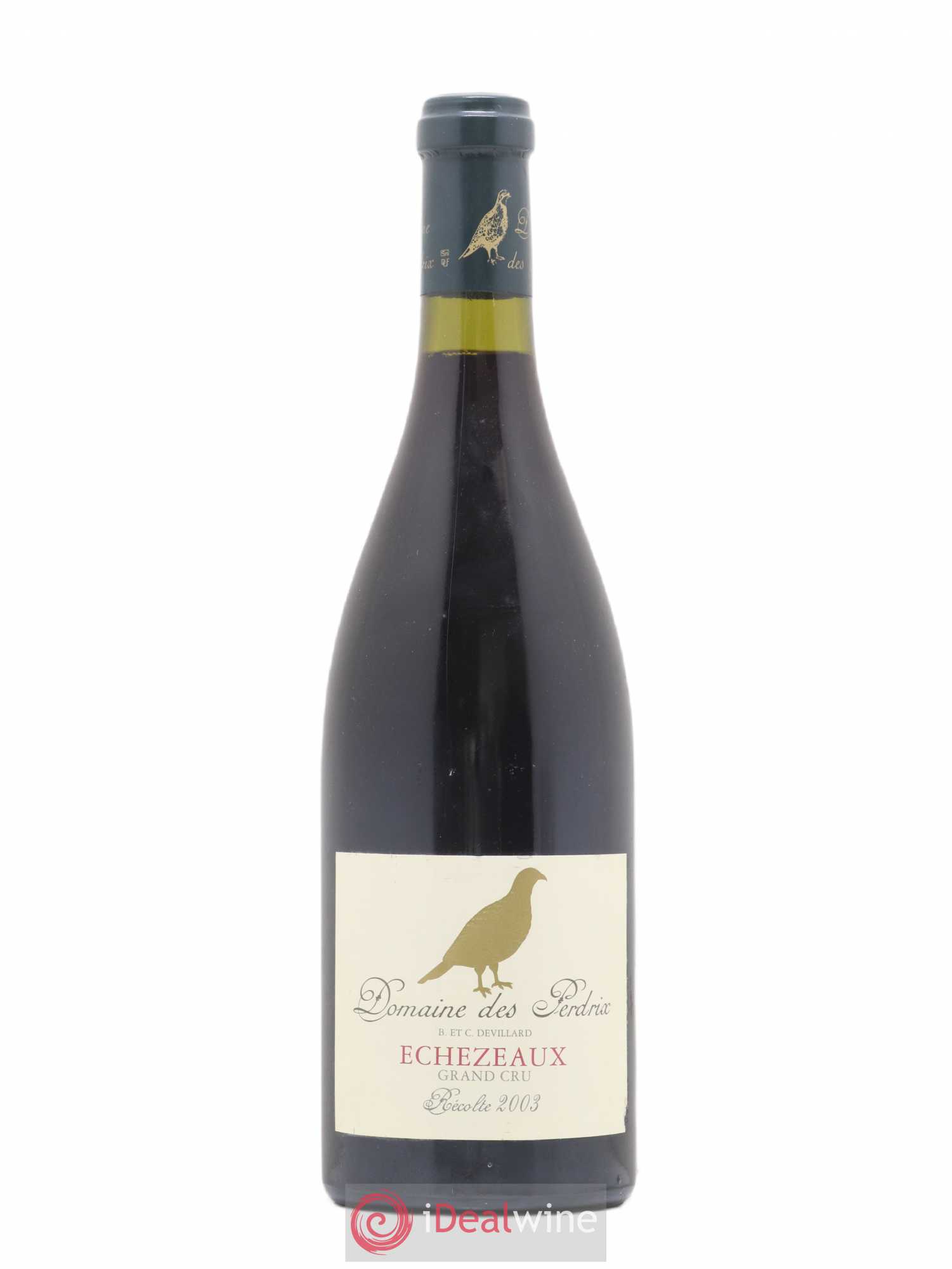 Echezeaux Grand Cru Perdrix (Domaine des) 2003 - Lot de 1 bouteille - 0
