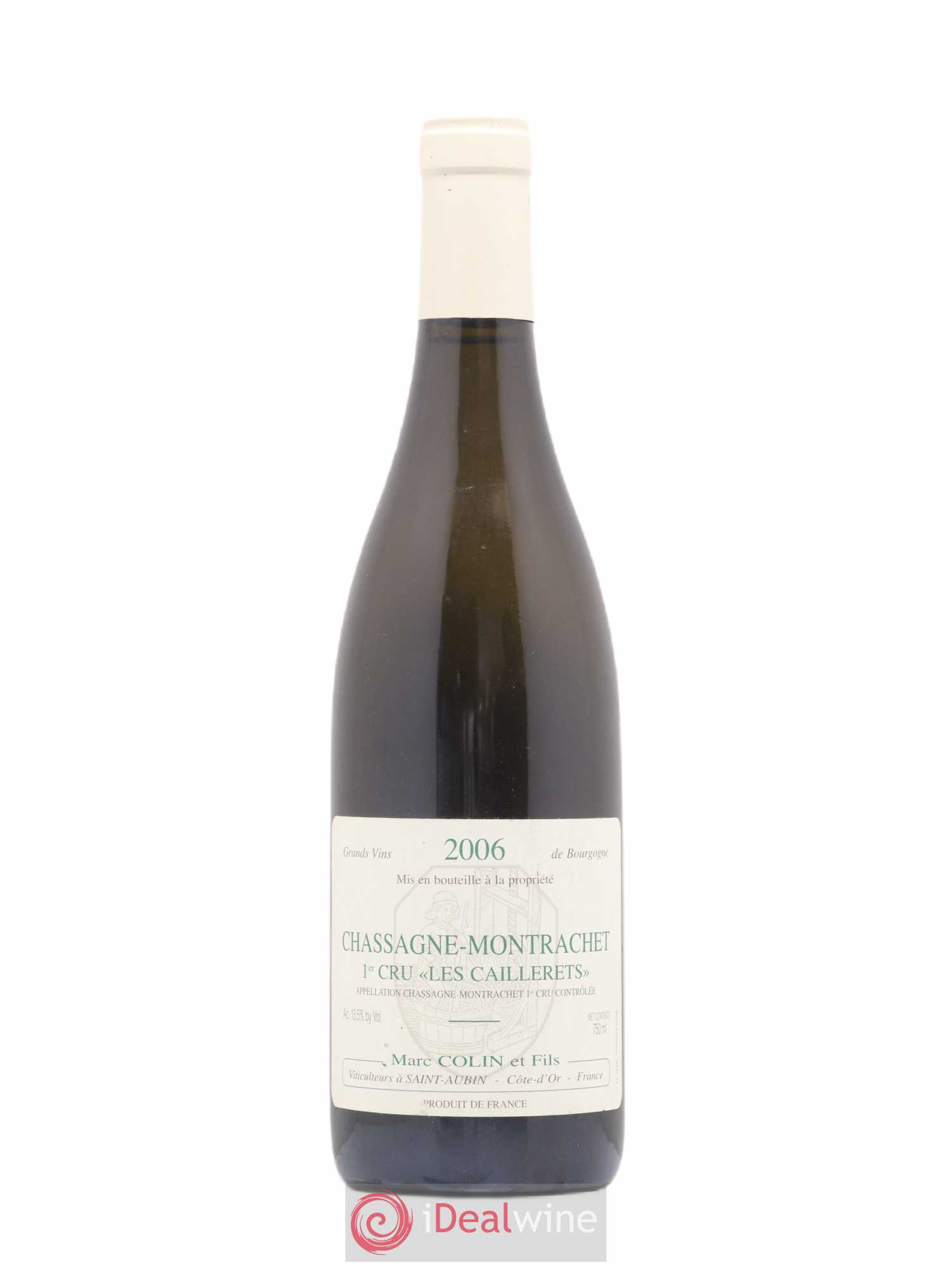 Chassagne-Montrachet 1er Cru Les Caillerets Marc Colin & Fils 2006 - Lot de 1 bouteille - 0