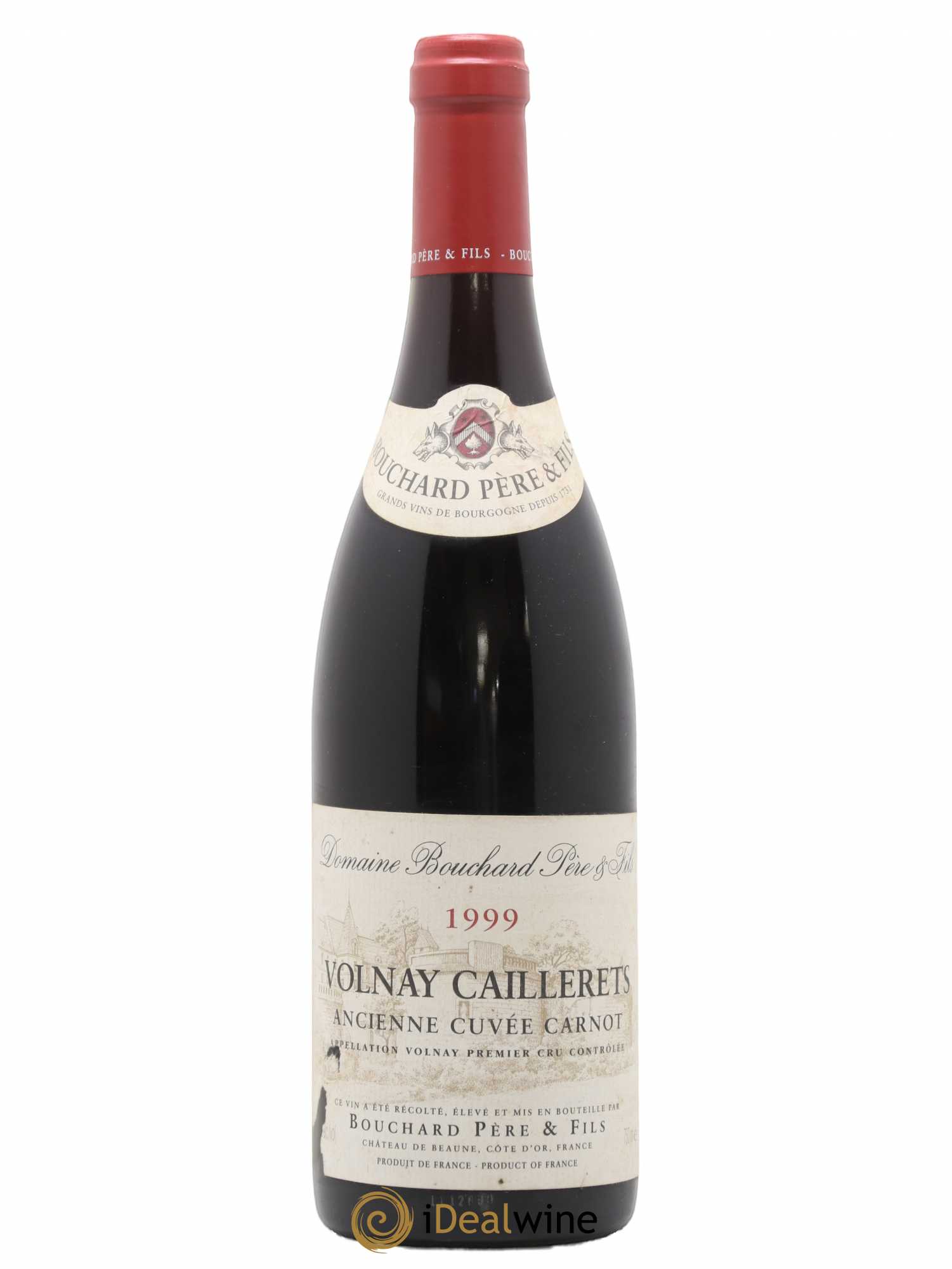 Volnay 1er Cru Caillerets - Ancienne Cuvée Carnot Bouchard Père & Fils 1999 - Lot de 1 bouteille - 0