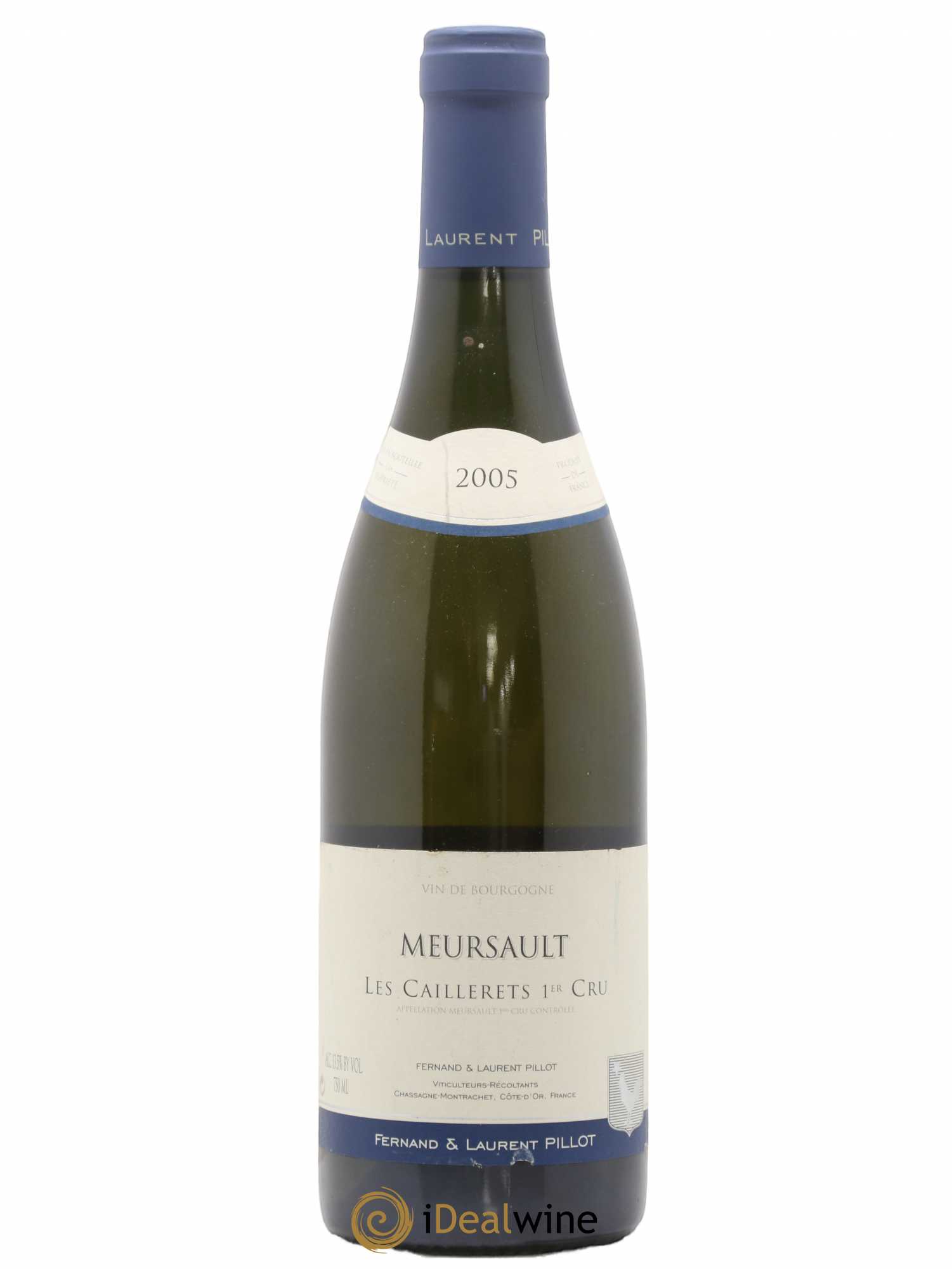 Meursault 1er Cru Les Caillerets Fernand et Laurent Pillot (Domaine) 2005 - Lot de 1 bouteille - 0