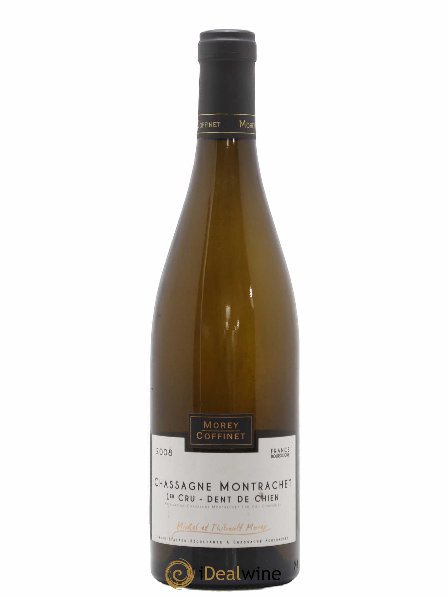 Chassagne-Montrachet 1er Cru Dent de Chien Morey-Coffinet (Domaine) 2008 - Lot de 1 bouteille - 0