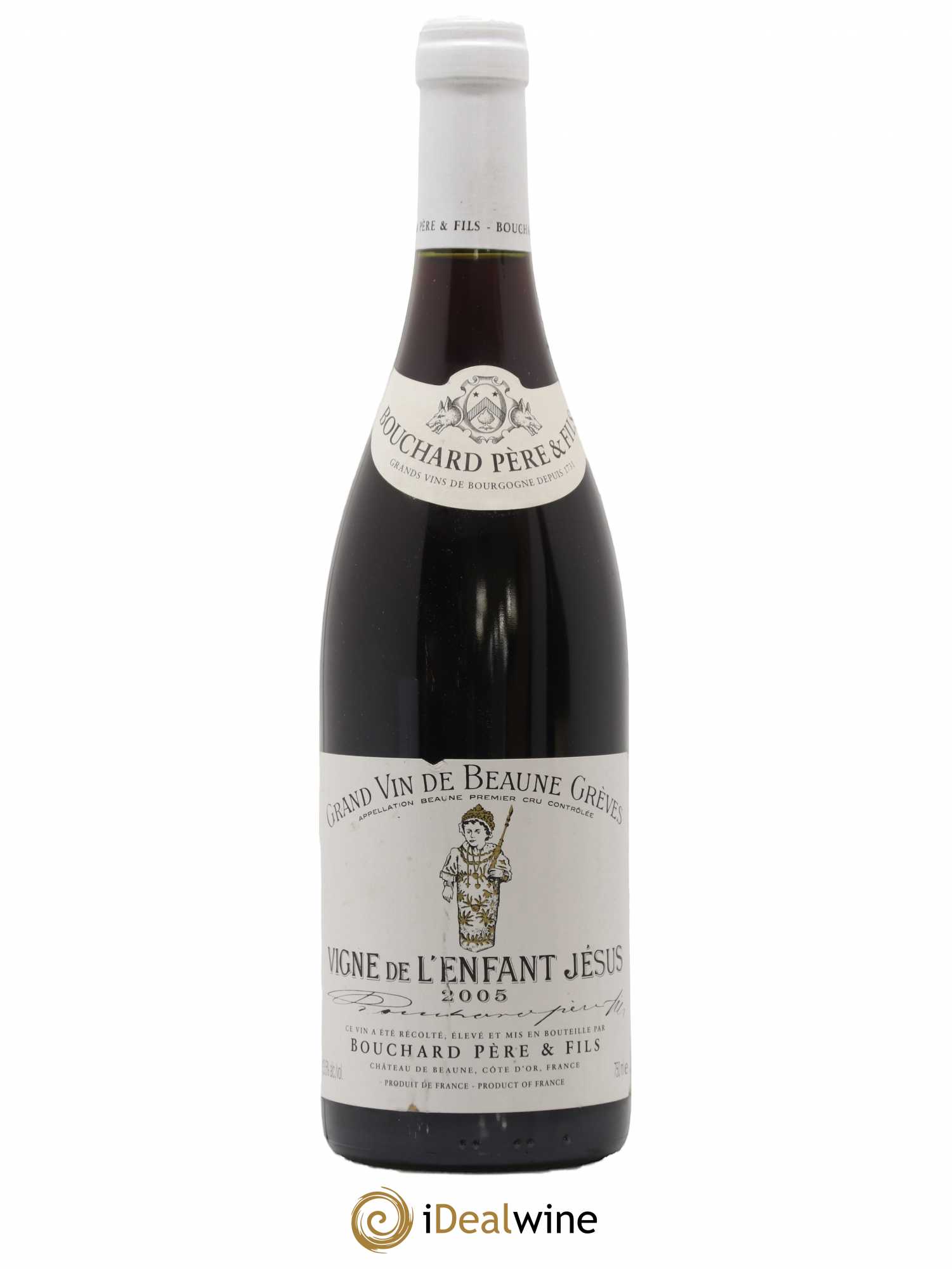 Beaune 1er Cru Grèves - Vigne de l'Enfant Jésus Bouchard Père & Fils 2005 - Lot de 1 bouteille - 0