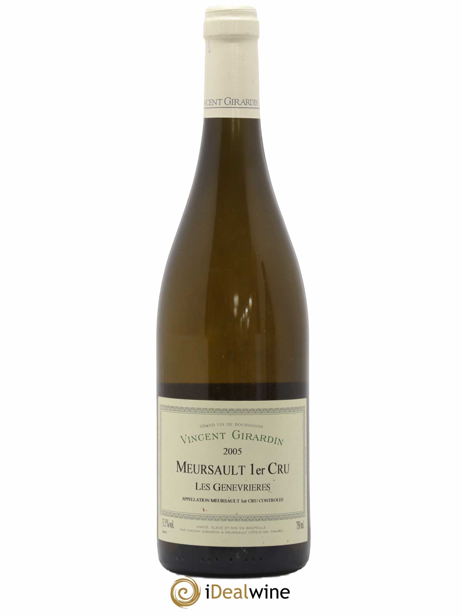 Meursault 1er Cru Les Genevrières Vincent Girardin (Domaine) 2005 - Lot de 1 bouteille - 0