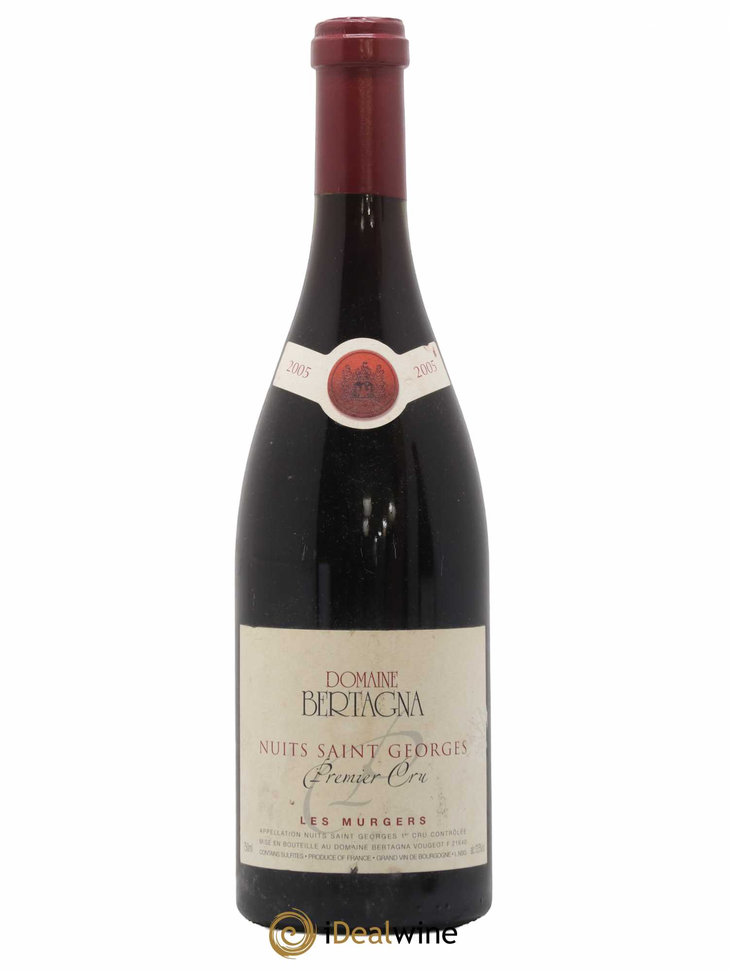 Nuits-Saint-Georges 1er Cru Les Murgers Bertagna 2005 - Lot de 1 bouteille - 0