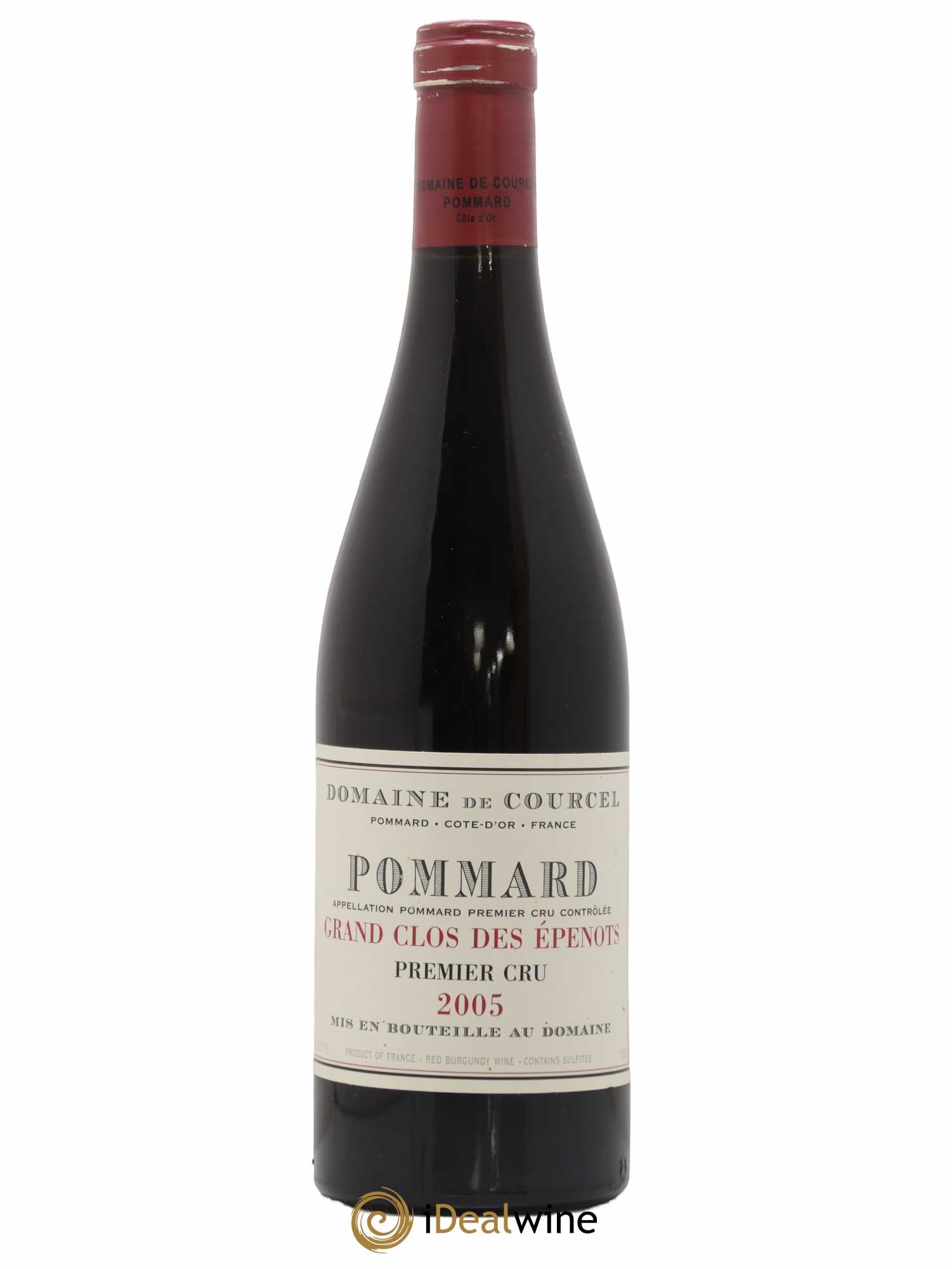 Pommard 1er Cru Grand Clos des Epenots de Courcel (Domaine) 2005 - Lot de 1 bouteille - 0