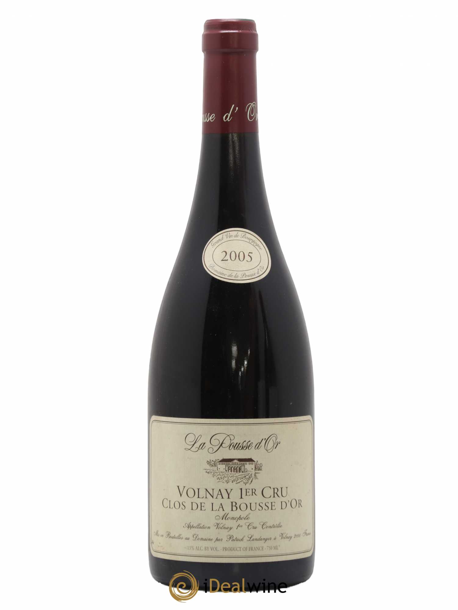 Volnay 1er Cru Clos de la Bousse d'Or La Pousse d'Or (Domaine de) 2005 - Lot de 1 bouteille - 0