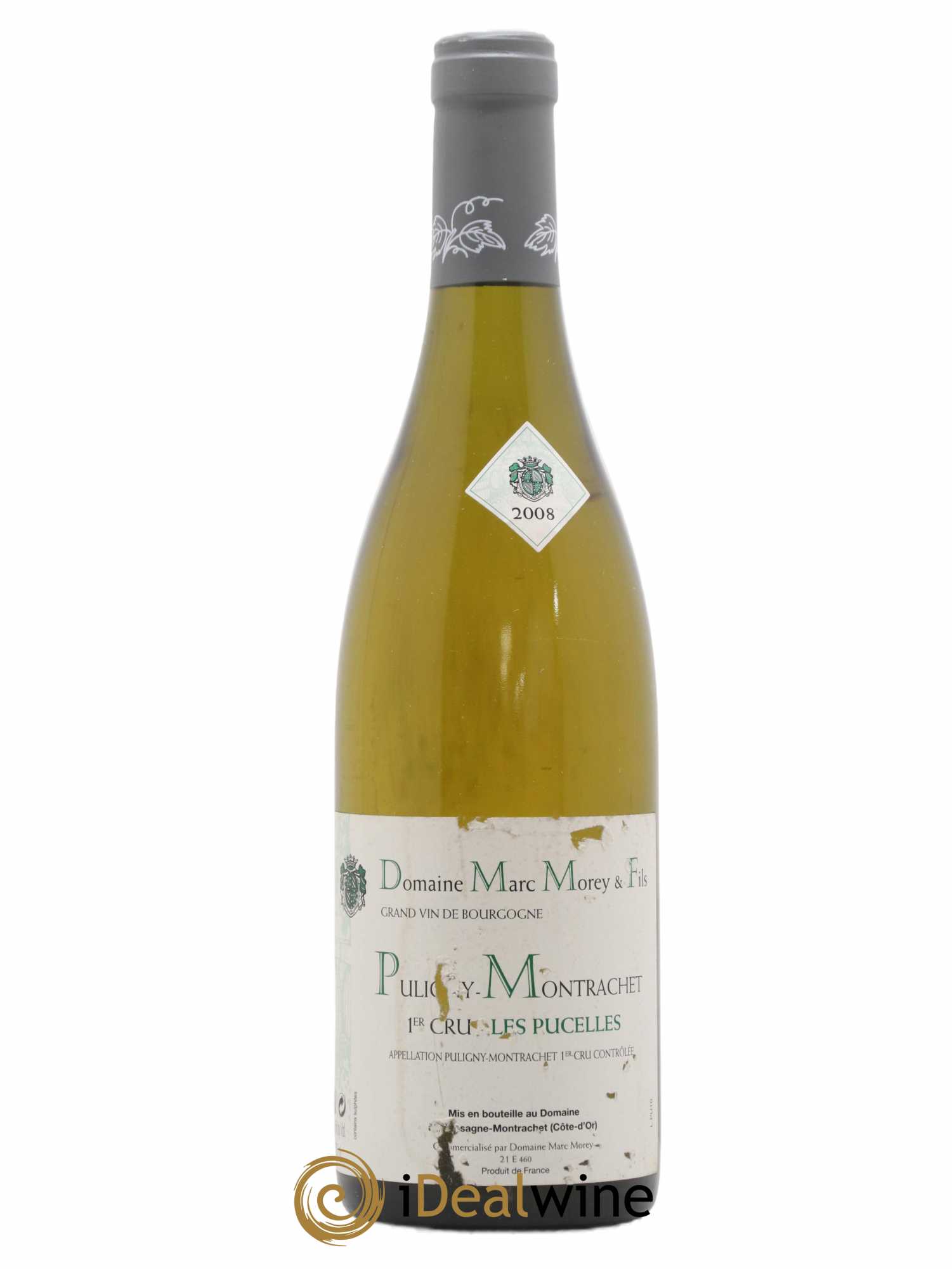 Puligny-Montrachet 1er Cru Les Pucelles Domaine Marc Morey 2008 - Lot de 1 bouteille - 0