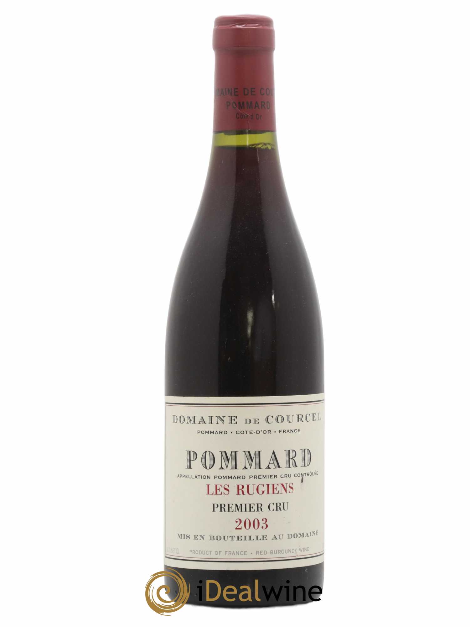 Pommard 1er Cru Les Rugiens de Courcel (Domaine) 2003 - Lot de 1 bouteille - 0