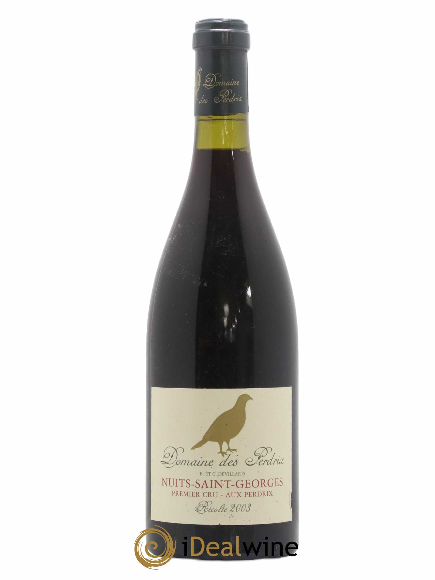 Nuits-Saint-Georges 1er Cru Aux Perdrix Perdrix (Domaine des) 2003 - Lot de 1 bouteille - 0