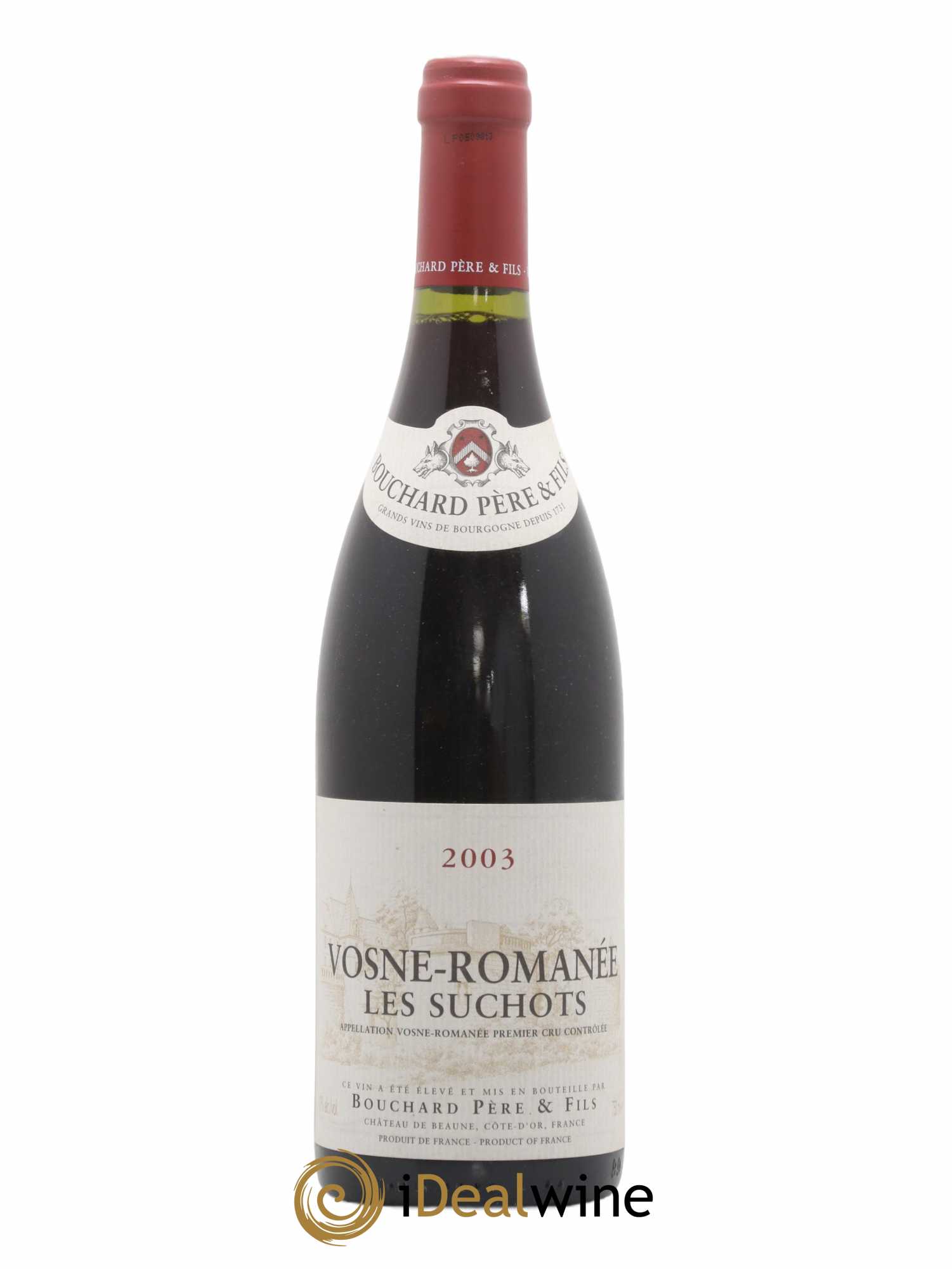 Vosne-Romanée 1er Cru Les Suchots Bouchard Père & Fils 2003 - Lot of 1 bottle - 0
