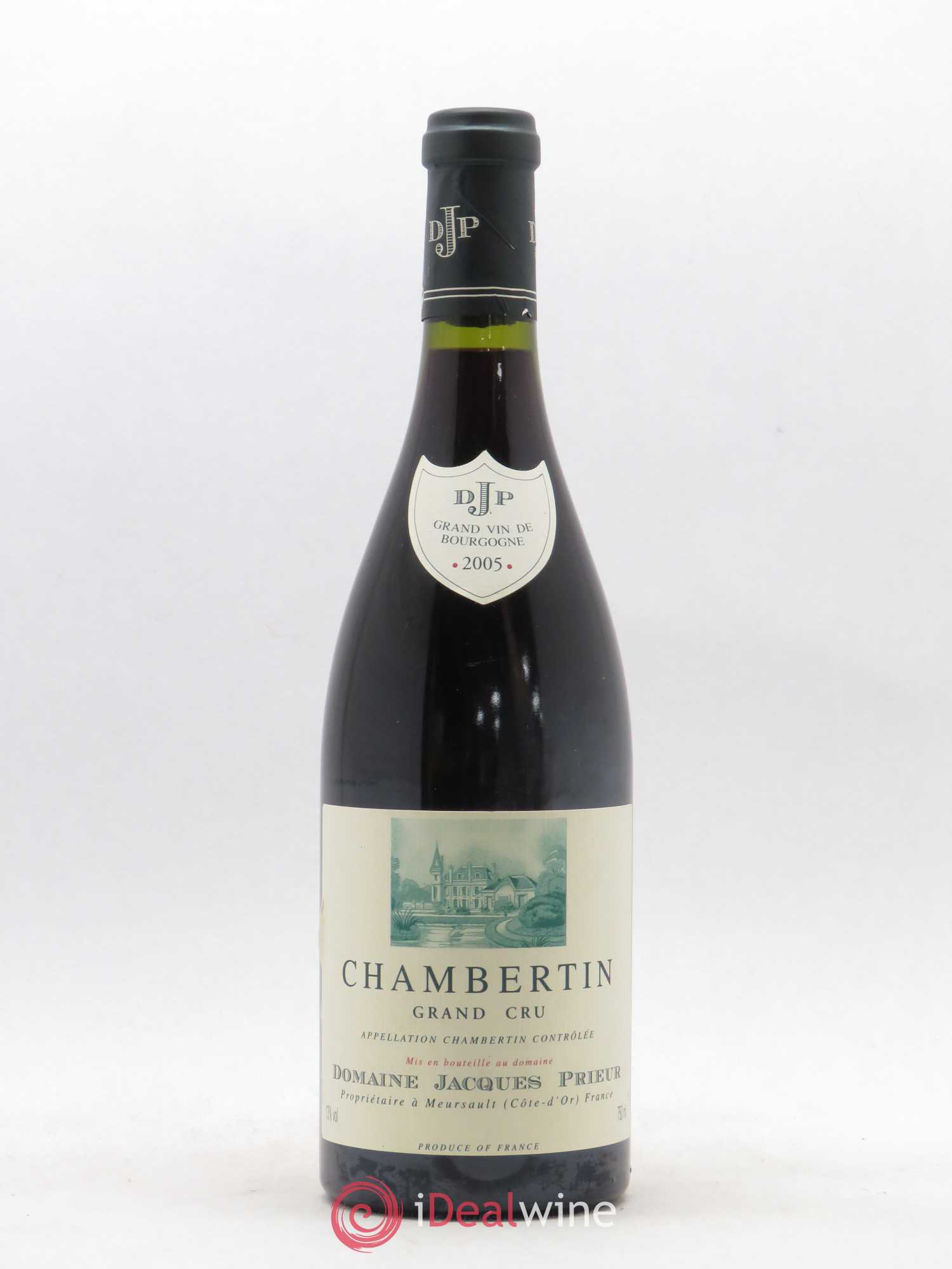 Chambertin Grand Cru Jacques Prieur (Domaine) 2005 - Lot de 1 bouteille - 0