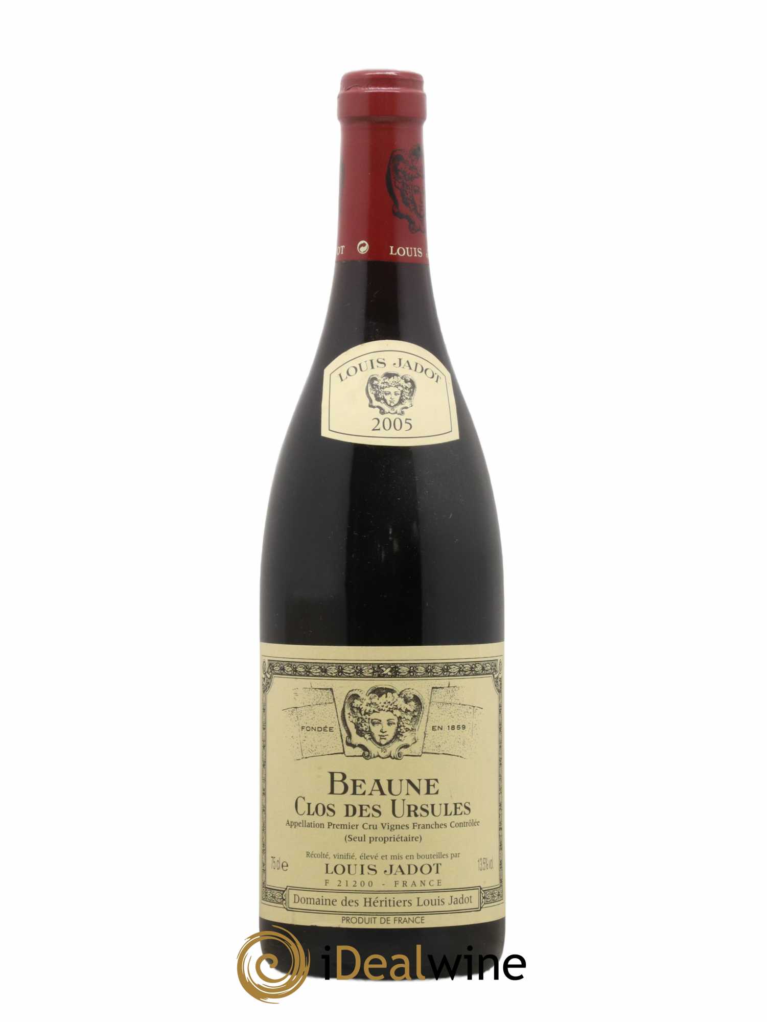Beaune 1er Cru Clos des Ursules Maison Louis Jadot 2005 - Lot de 1 bouteille - 0
