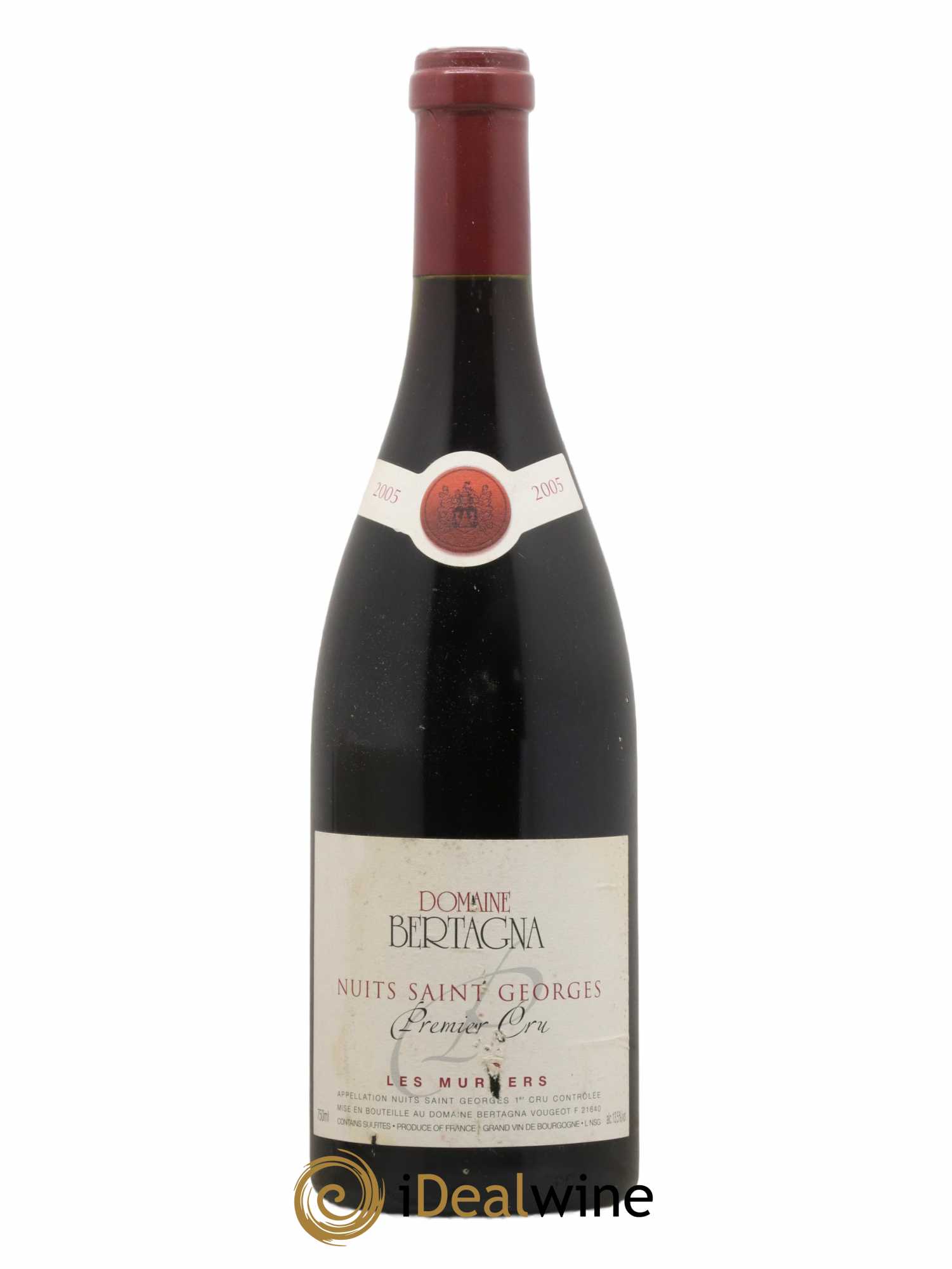Nuits-Saint-Georges 1er Cru Les Murgers Bertagna 2005 - Lot de 1 bouteille - 0