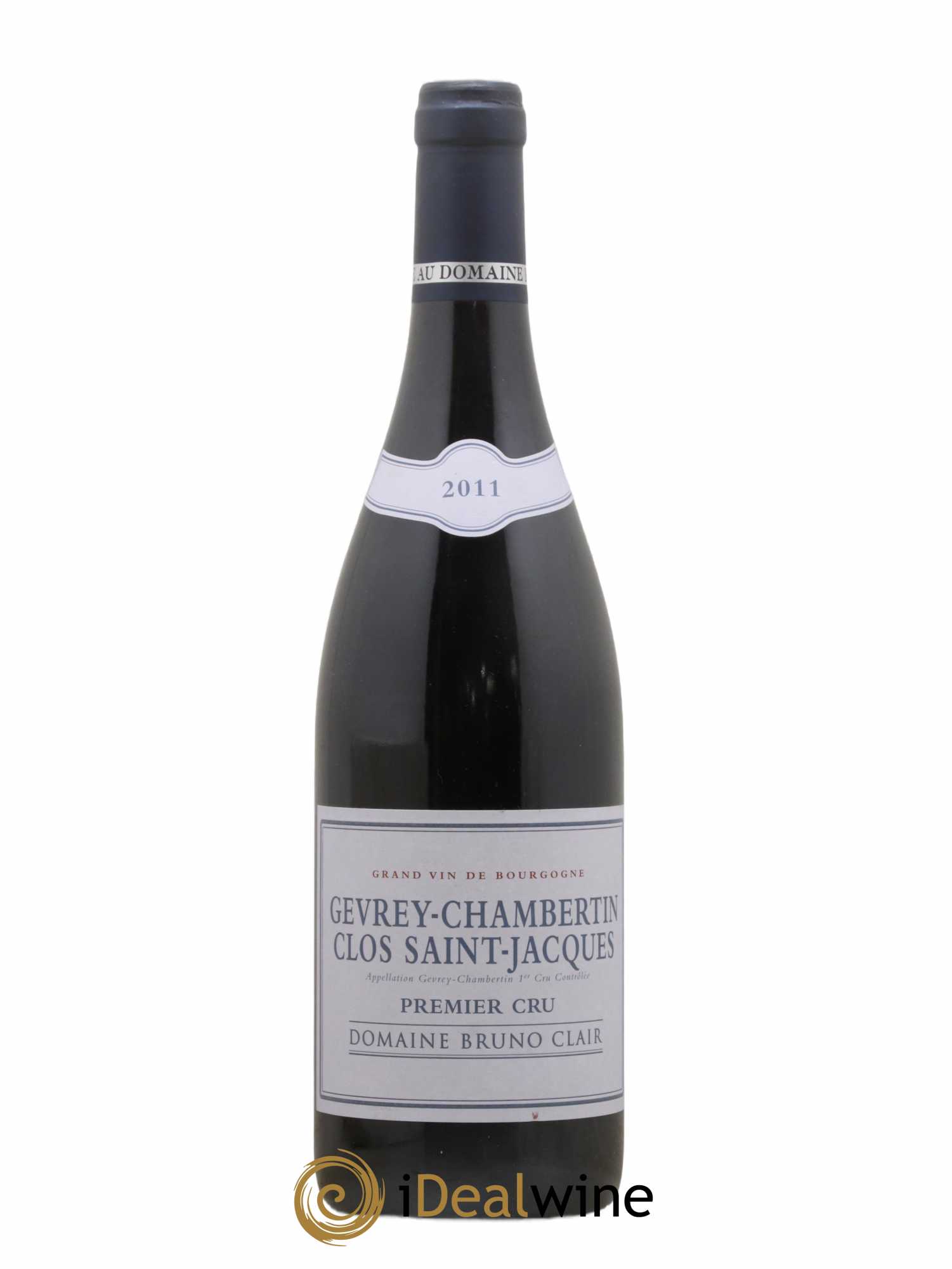 Gevrey-Chambertin 1er Cru Clos Saint-Jacques Bruno Clair (Domaine) 2011 - Lot de 1 bouteille - 0