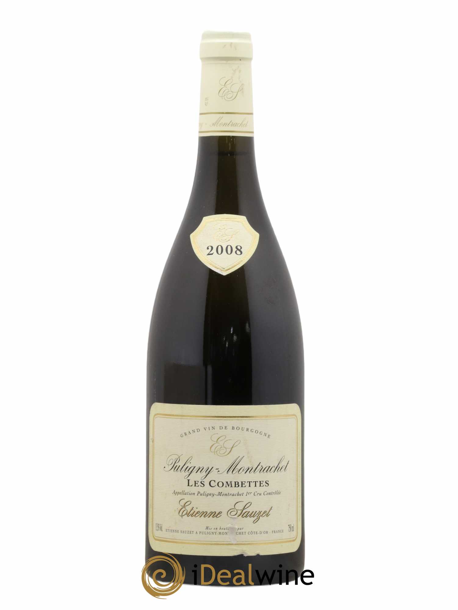 Puligny-Montrachet 1er Cru Les Combettes Etienne Sauzet 2008 - Lot de 1 bouteille - 0