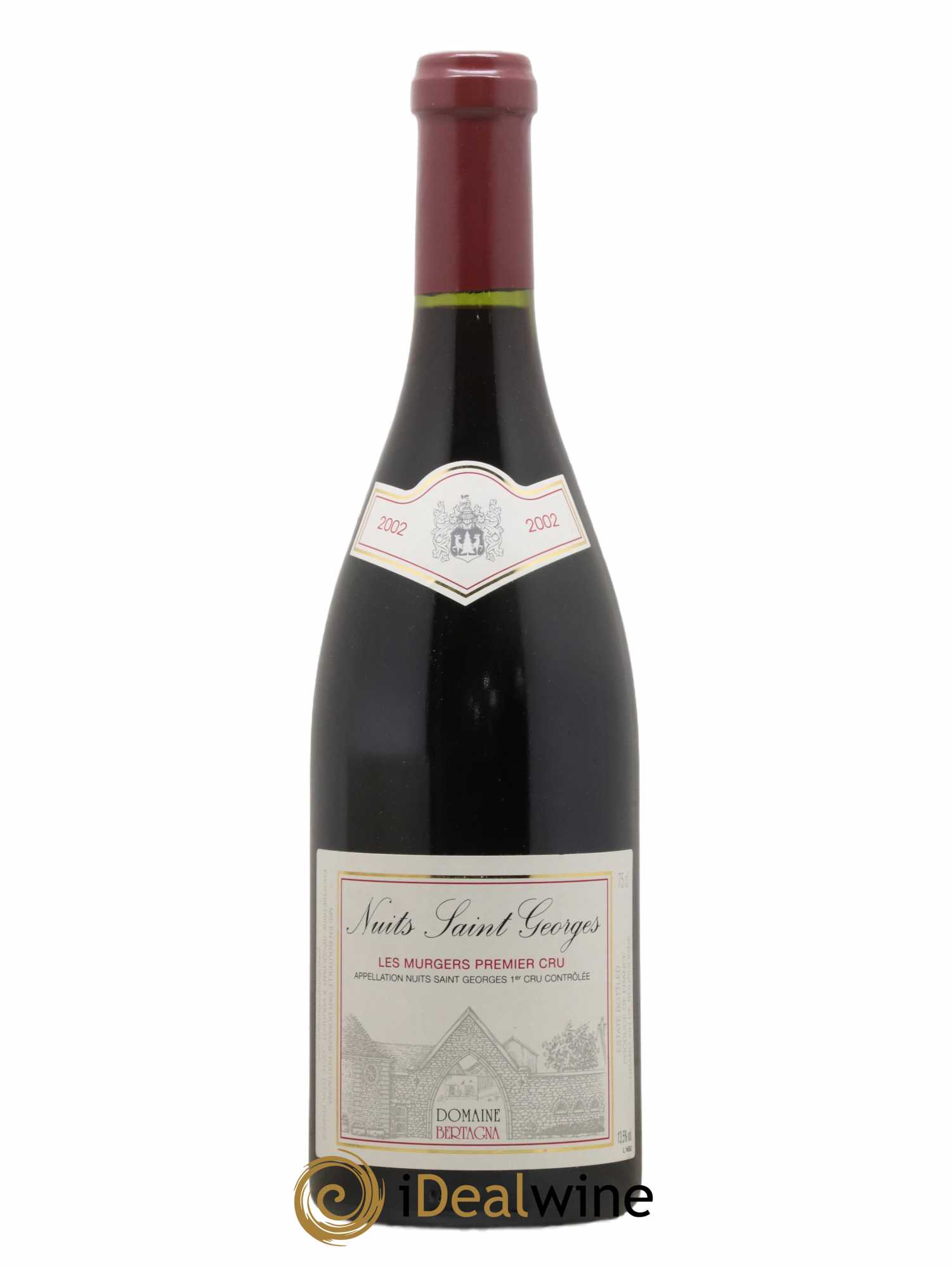 Nuits-Saint-Georges 1er Cru Les Murgers Bertagna 2002 - Lot de 1 bouteille - 0