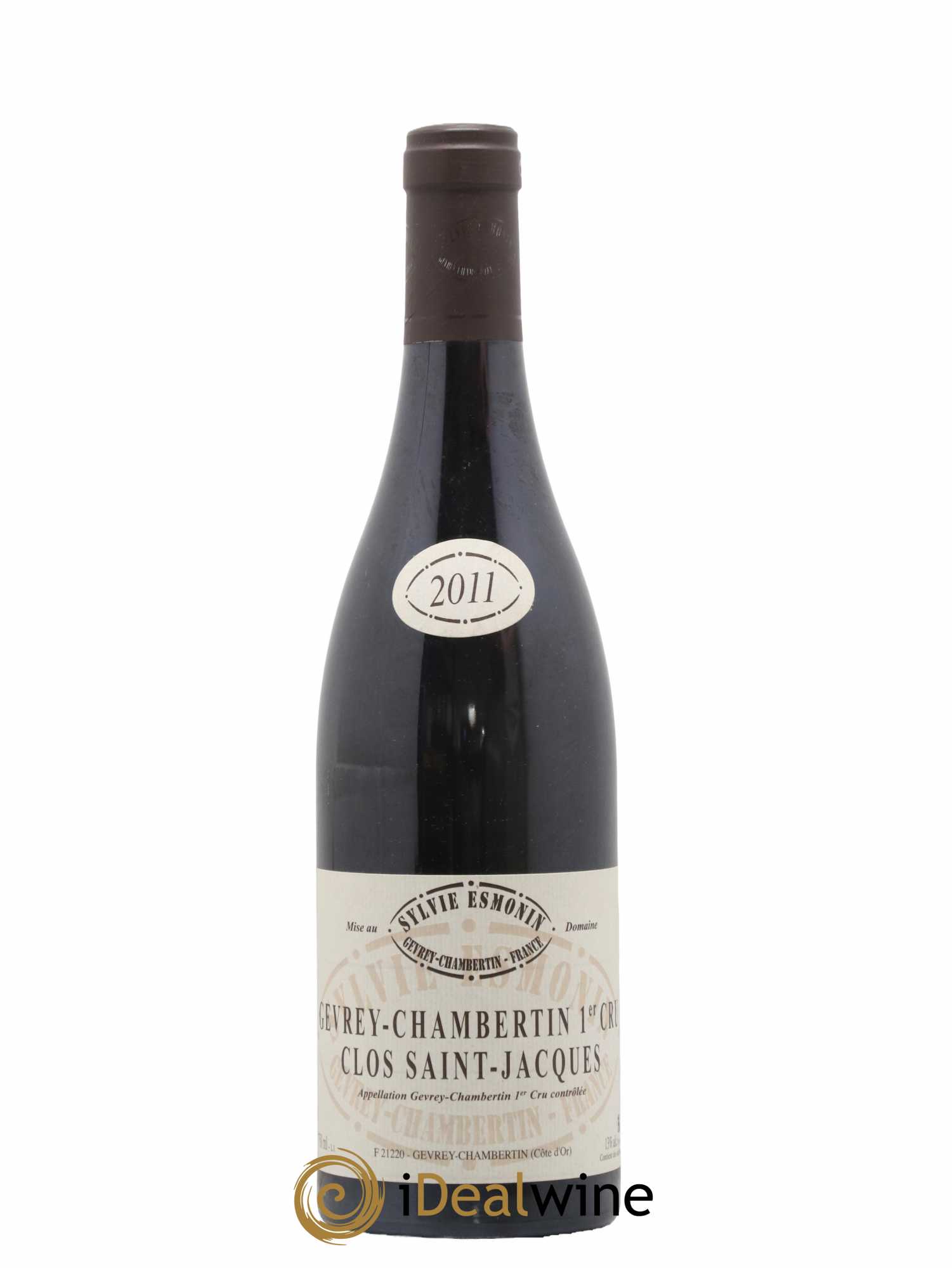 Gevrey-Chambertin 1er Cru Clos Saint Jacques Sylvie Esmonin 2011 - Lot de 1 bouteille - 0