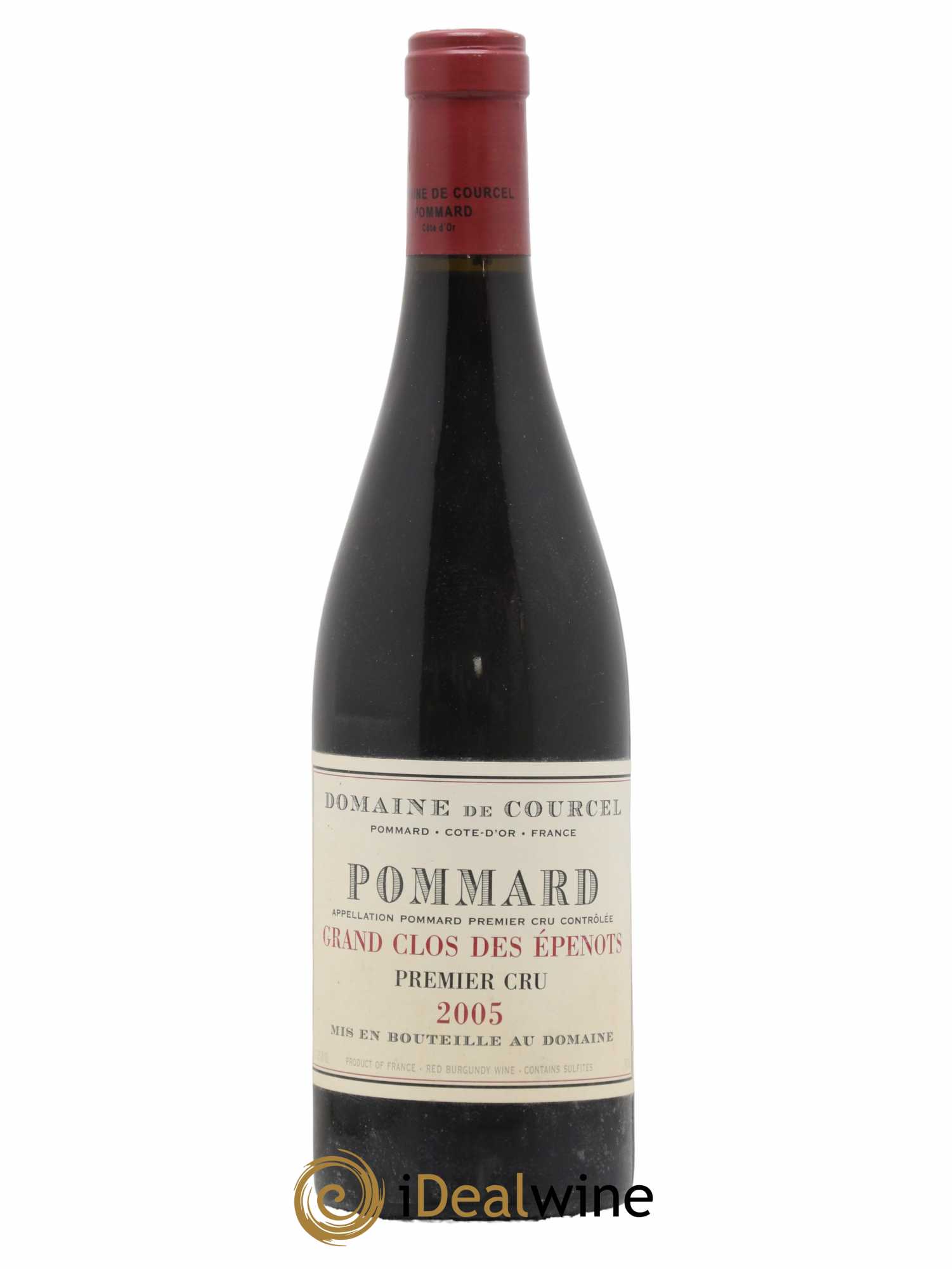 Pommard 1er Cru Grand Clos des Epenots de Courcel (Domaine) 2005 - Lot de 1 bouteille - 0