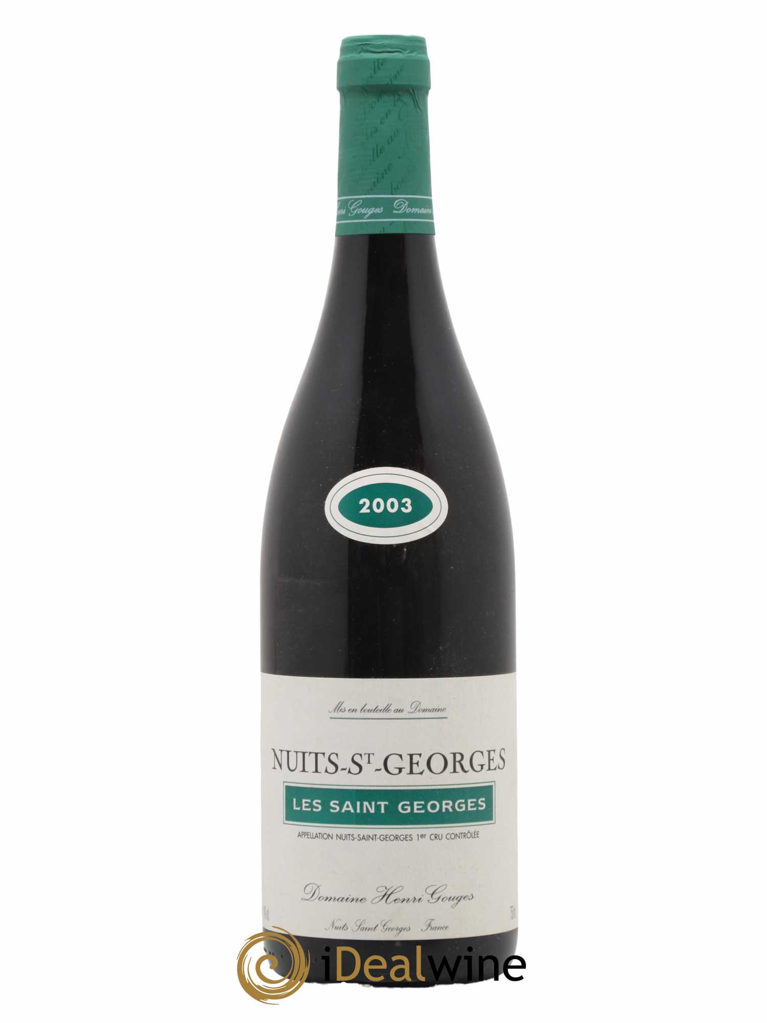 Nuits-Saint-Georges 1er Cru Les Saints Georges Henri Gouges 2003 - Posten von 1 Flasche - 0