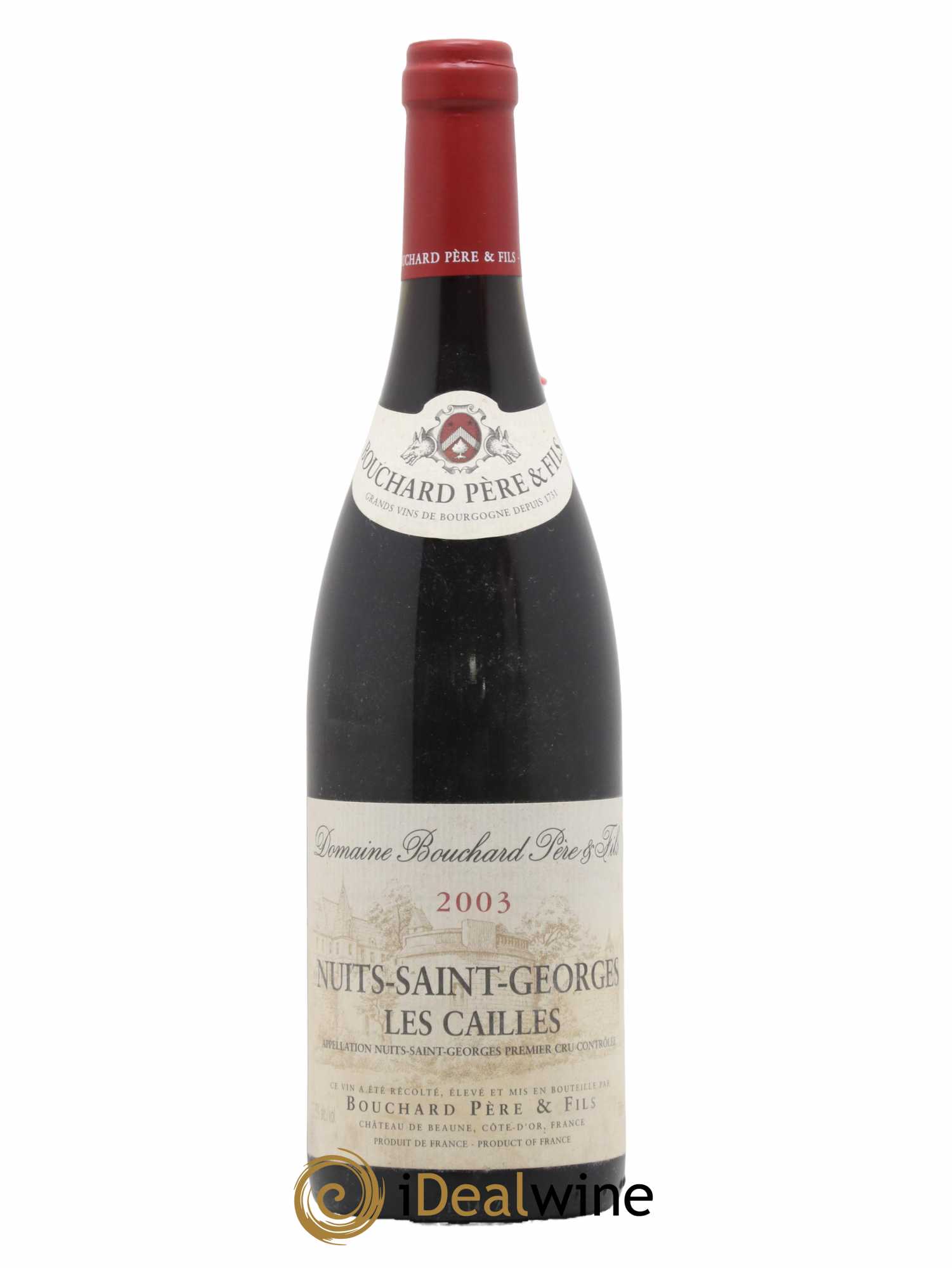 Nuits-Saint-Georges 1er Cru Les Cailles Bouchard Père & Fils 2003 - Lot de 1 bouteille - 0