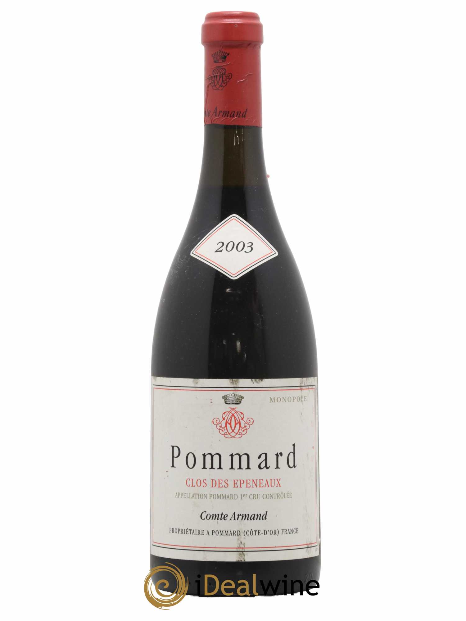 Pommard 1er Cru Clos des Epeneaux Comte Armand 2003 - Lot de 1 bouteille - 0