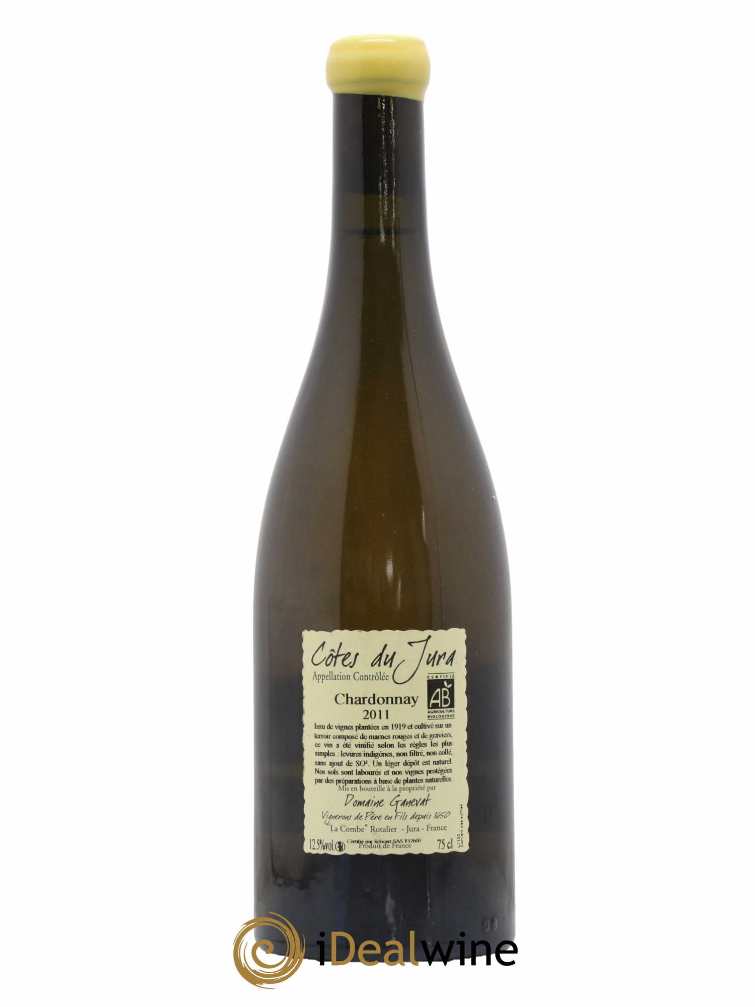 Côtes du Jura Les Grands Teppes Vieilles Vignes Jean-François Ganevat (Domaine) 2011 - Lot de 1 bouteille - 1