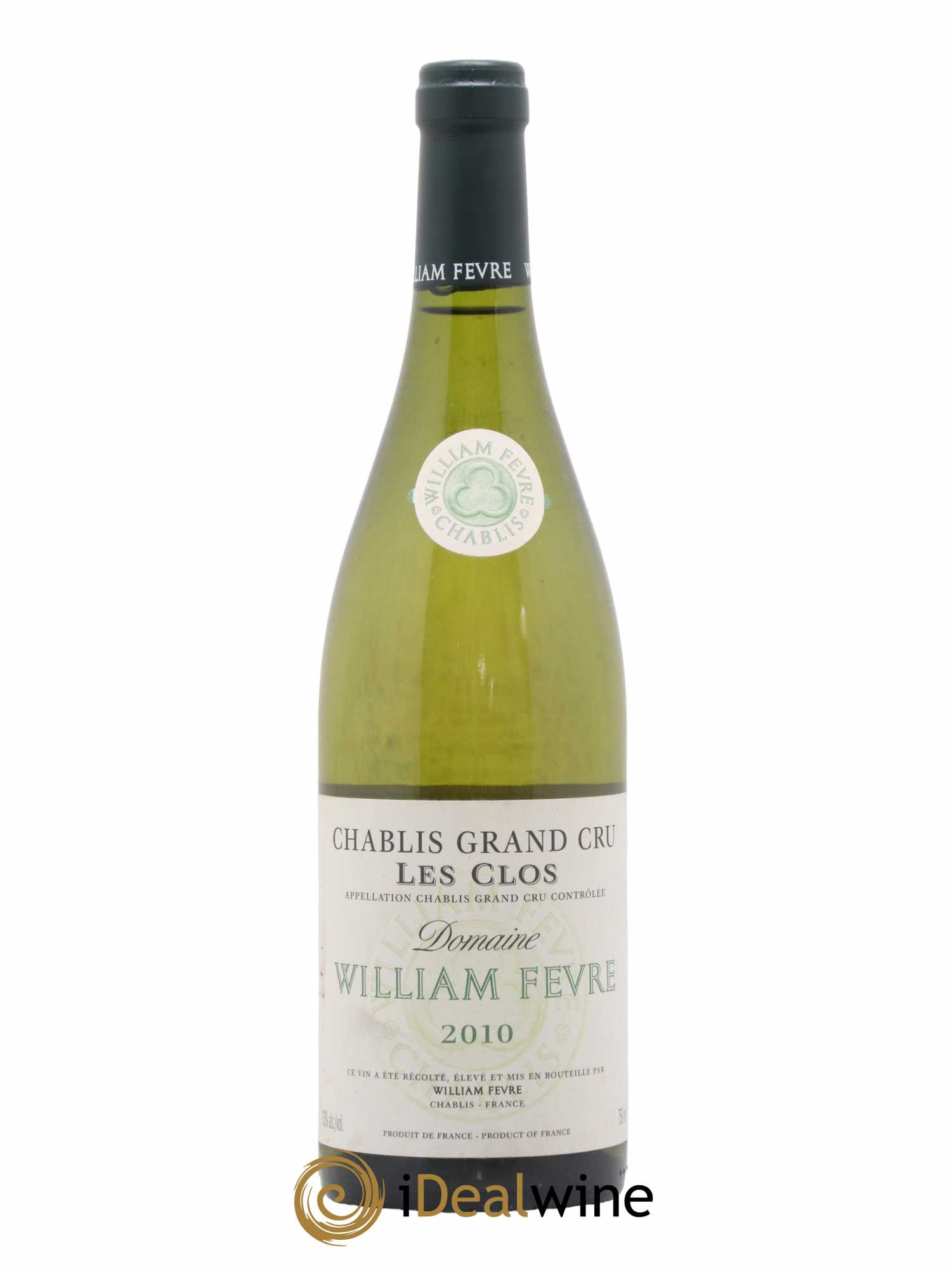 Chablis Grand Cru Les Clos William Fèvre 2010 - Lot de 1 bouteille - 0