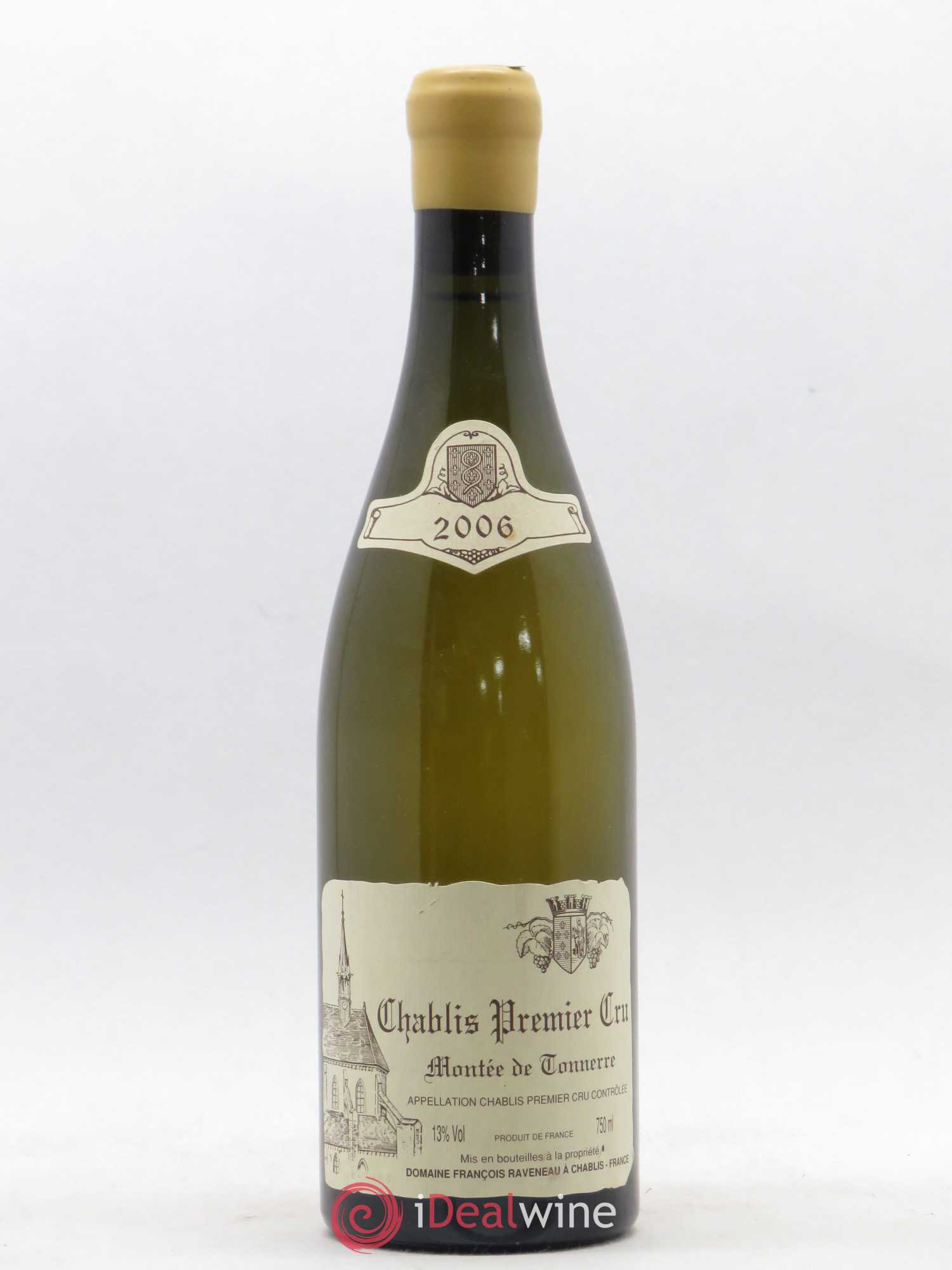 Chablis 1er Cru Montée de Tonnerre Raveneau (Domaine) 2006 - Lot de 1 bouteille - 0