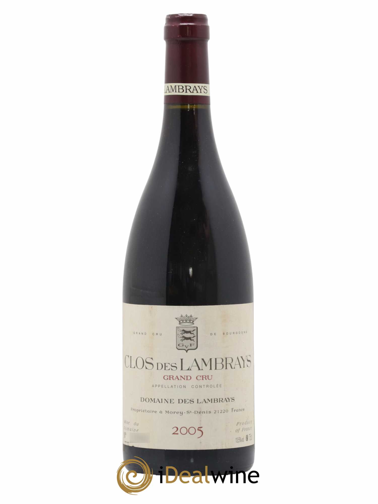 Clos des Lambrays Grand Cru Domaine des Lambrays 2005 - Lot de 1 bouteille - 0