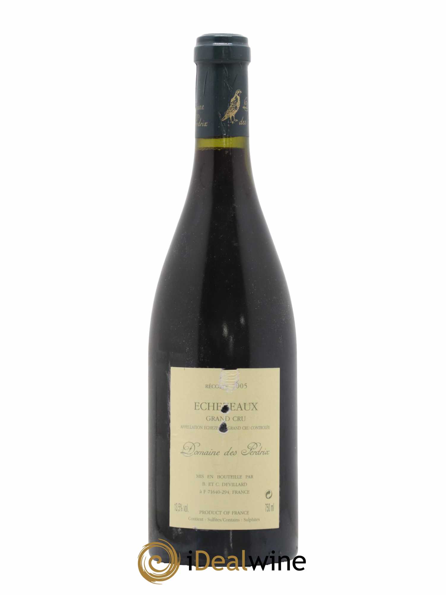 Echezeaux Grand Cru Perdrix (Domaine des) 2005 - Lot de 1 bouteille - 1